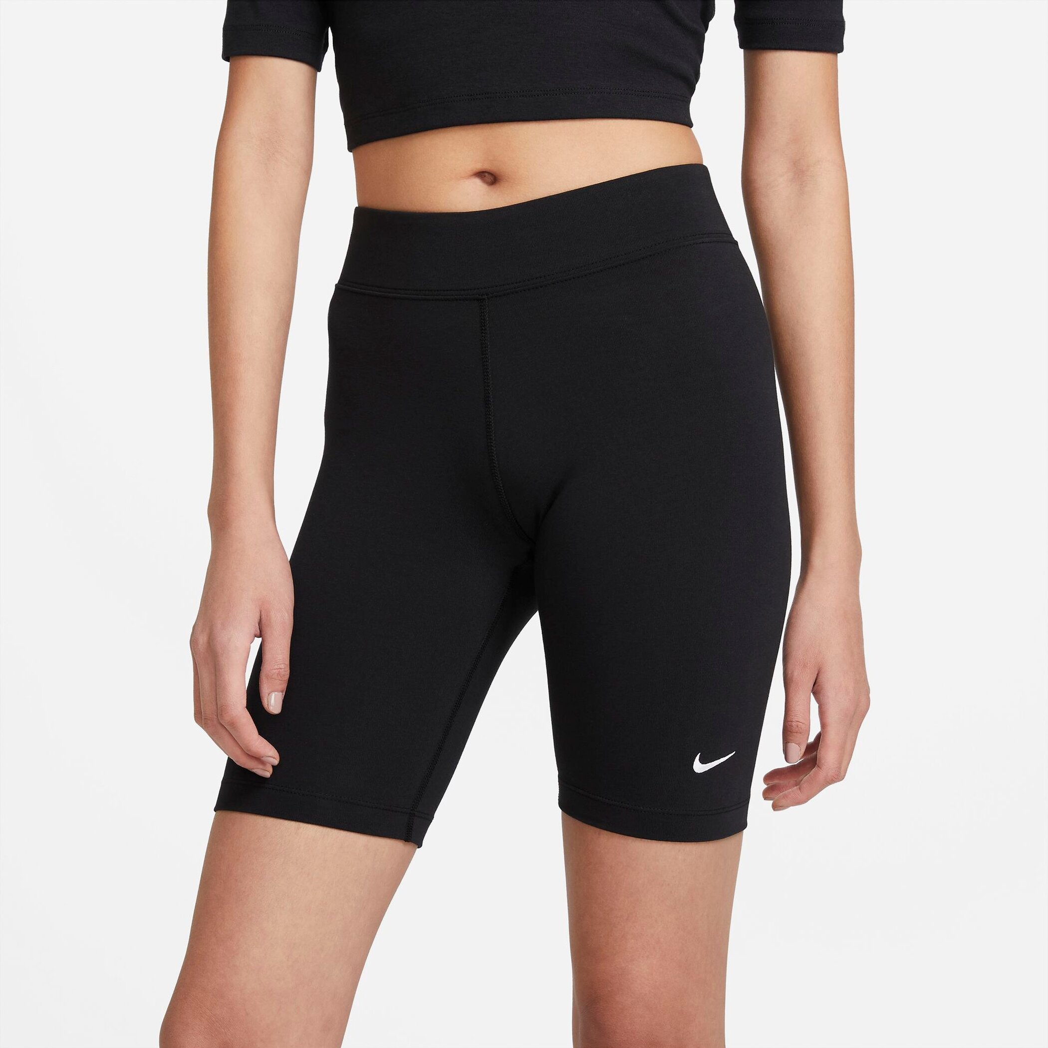 NIKE W NSW ESSNTL BIKE SHORT LBR MR