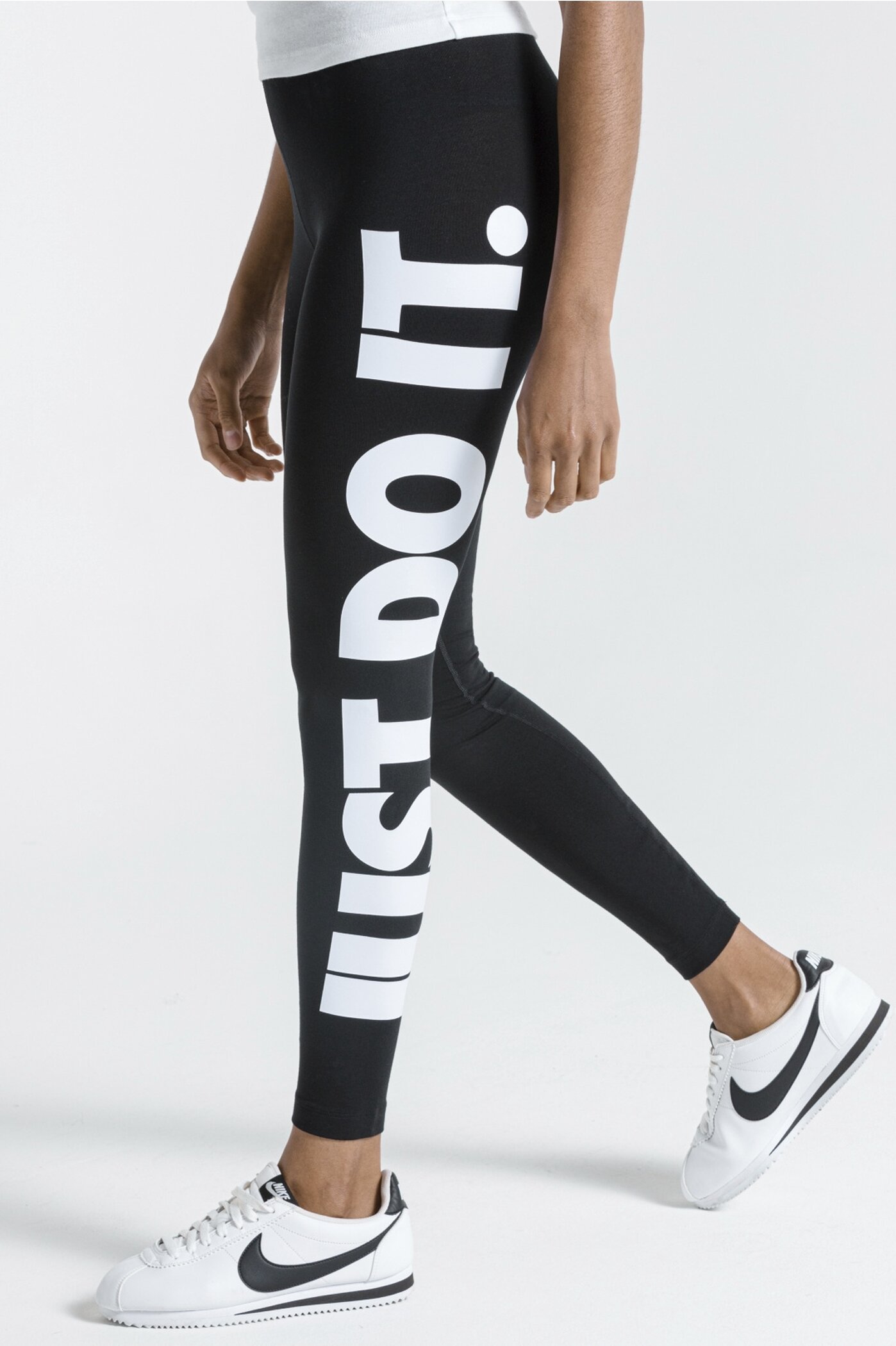 NIKE W NSW ESSNTL GX HR LGGNG JDI BLACK/WHITE – Bild 2