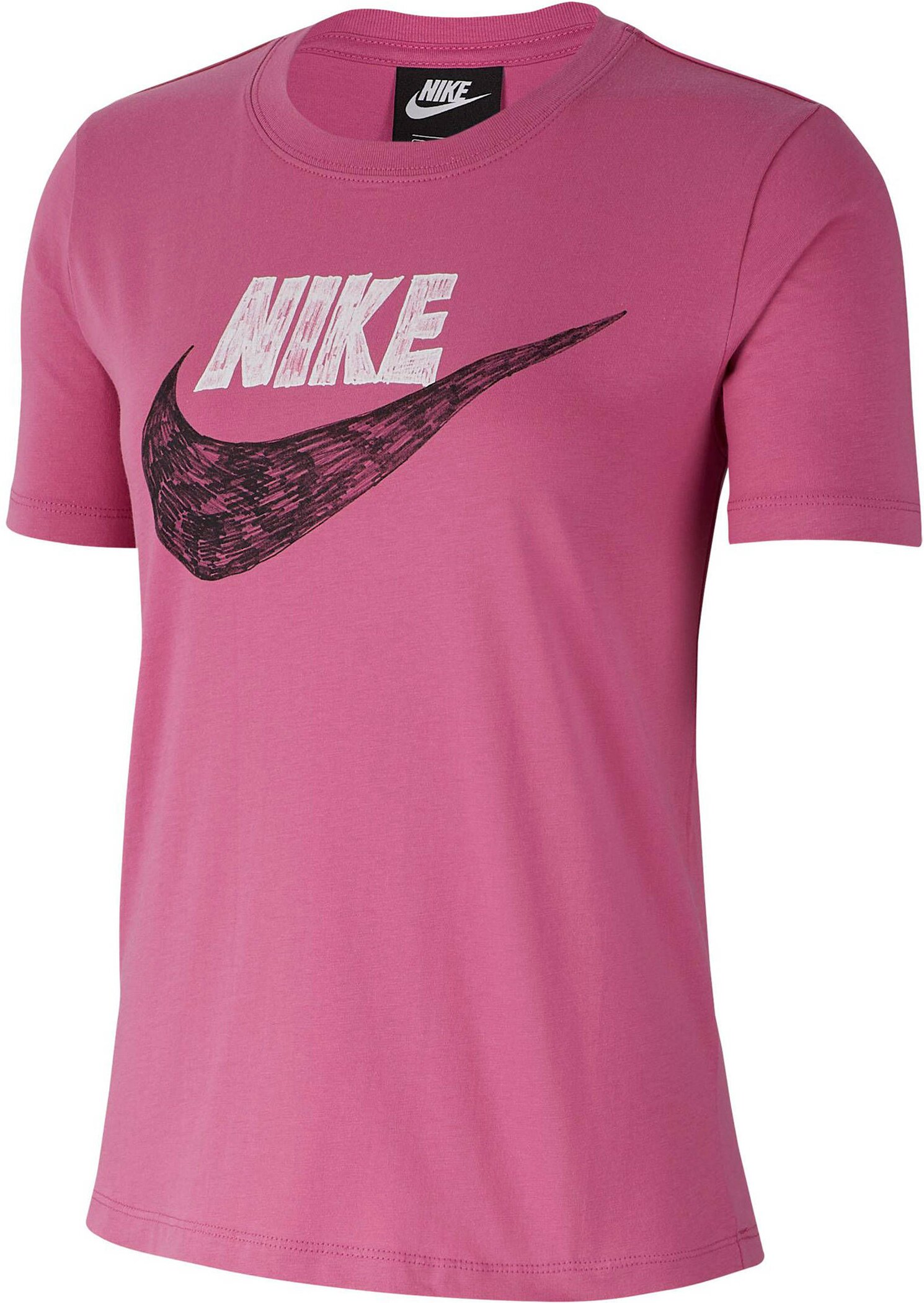 NIKE W NSW ICN CLSH SS TOP GFX