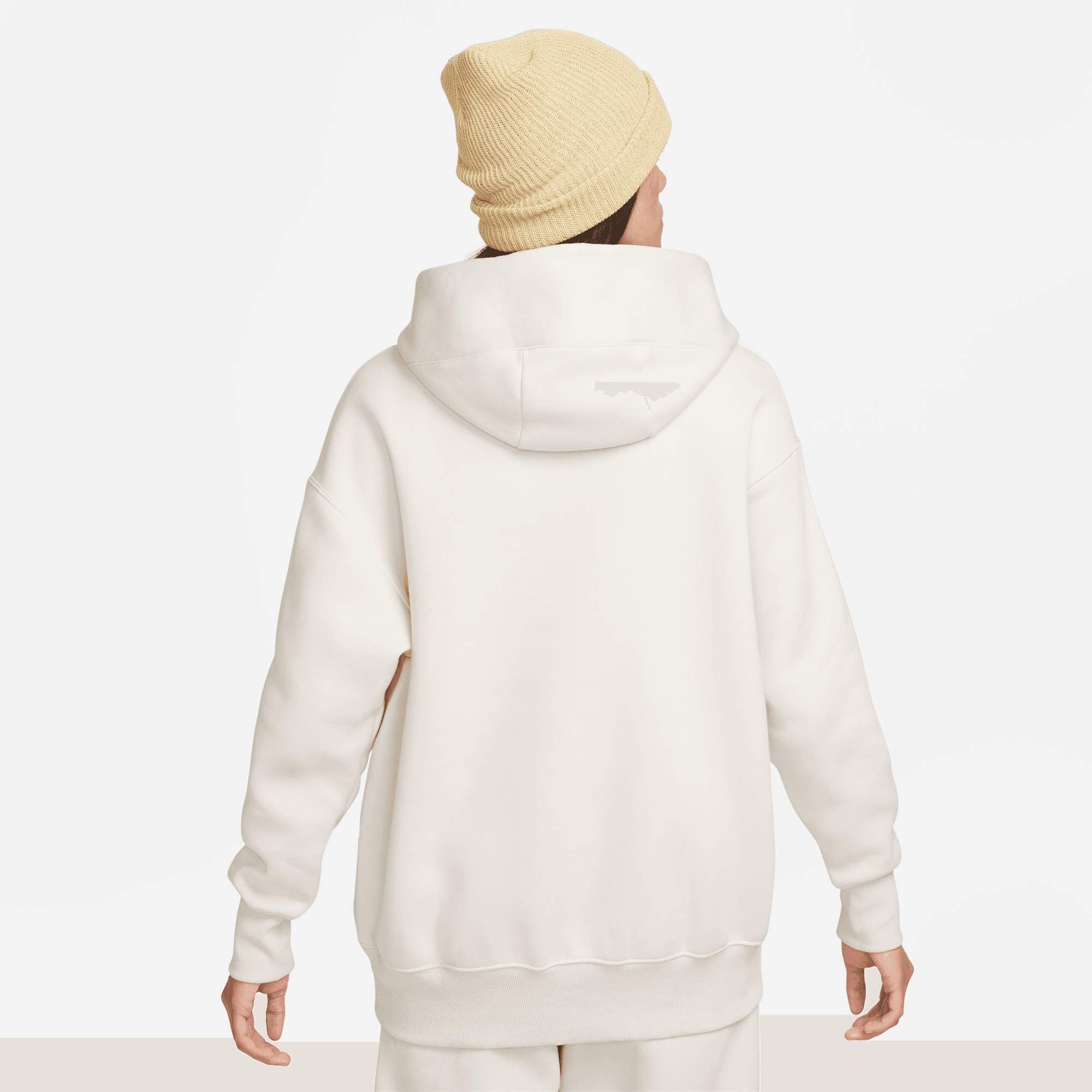 NIKE W NSW PHNX FLC OS PO HOODIE LT OREWOOD BRN/SAIL – Bild 2