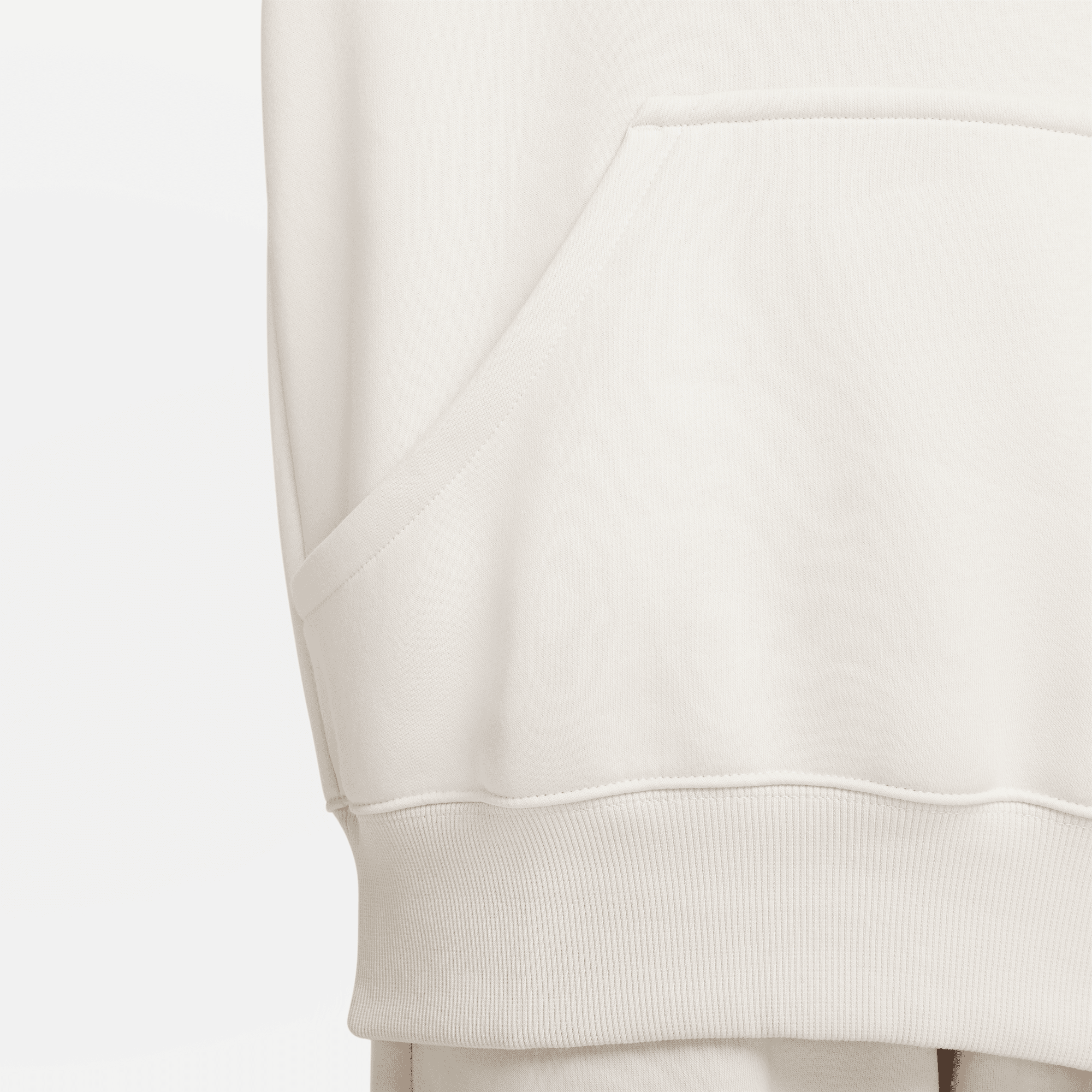 NIKE W NSW PHNX FLC OS PO HOODIE LT OREWOOD BRN/SAIL – Bild 7
