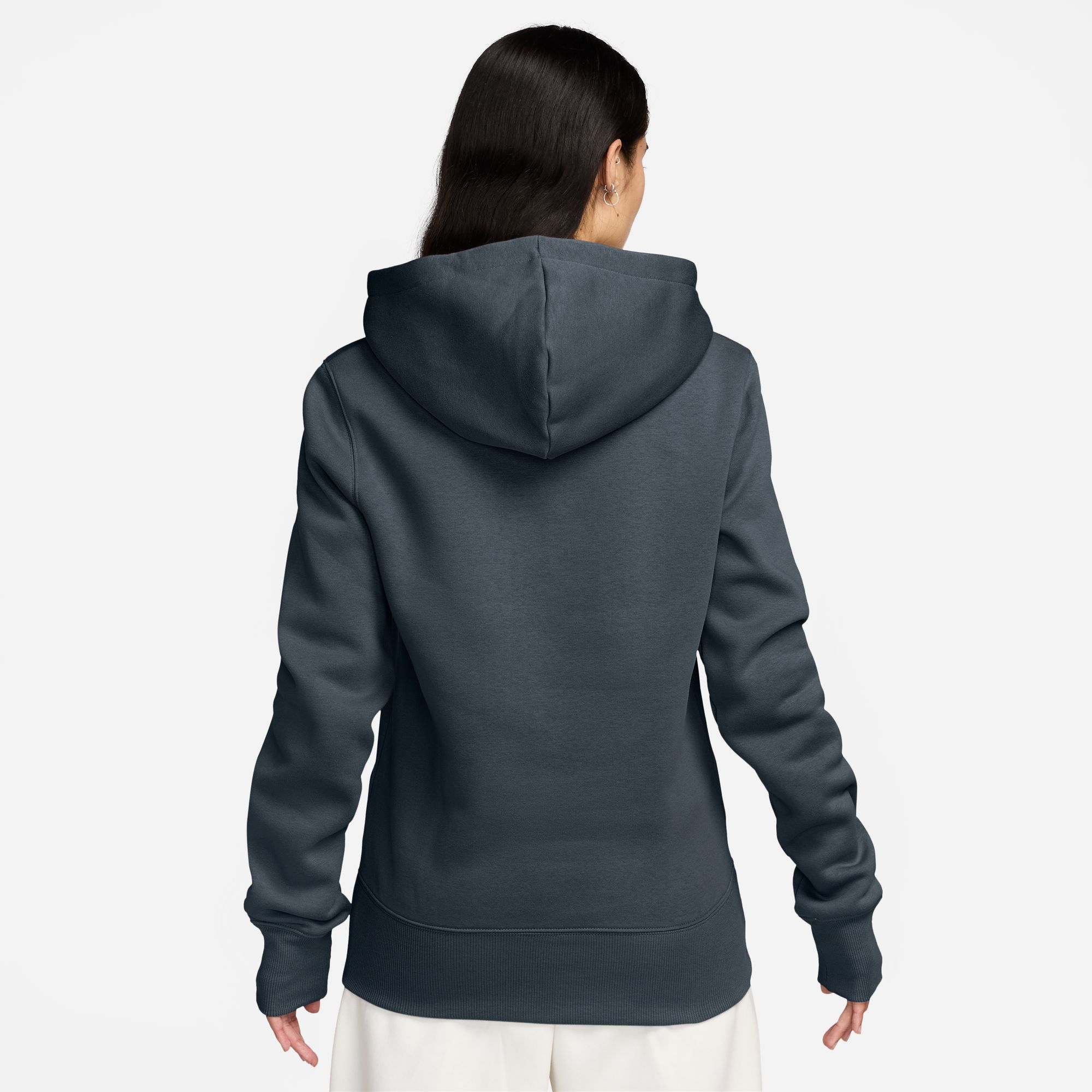 NIKE W NSW PHNX FLC STD PO HOODIE ARMORY NAVY/SAIL – Bild 2