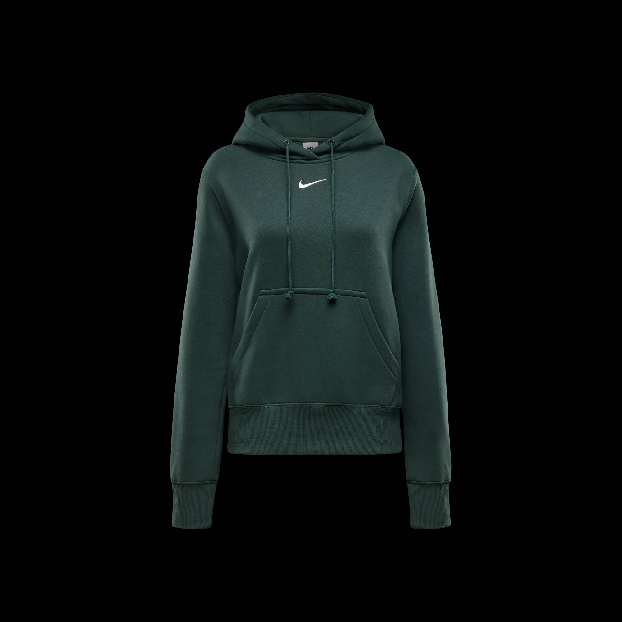 NIKE W NSW PHNX FLC STD PO HOODIE VINTAGE GREEN/SAIL – Bild 3