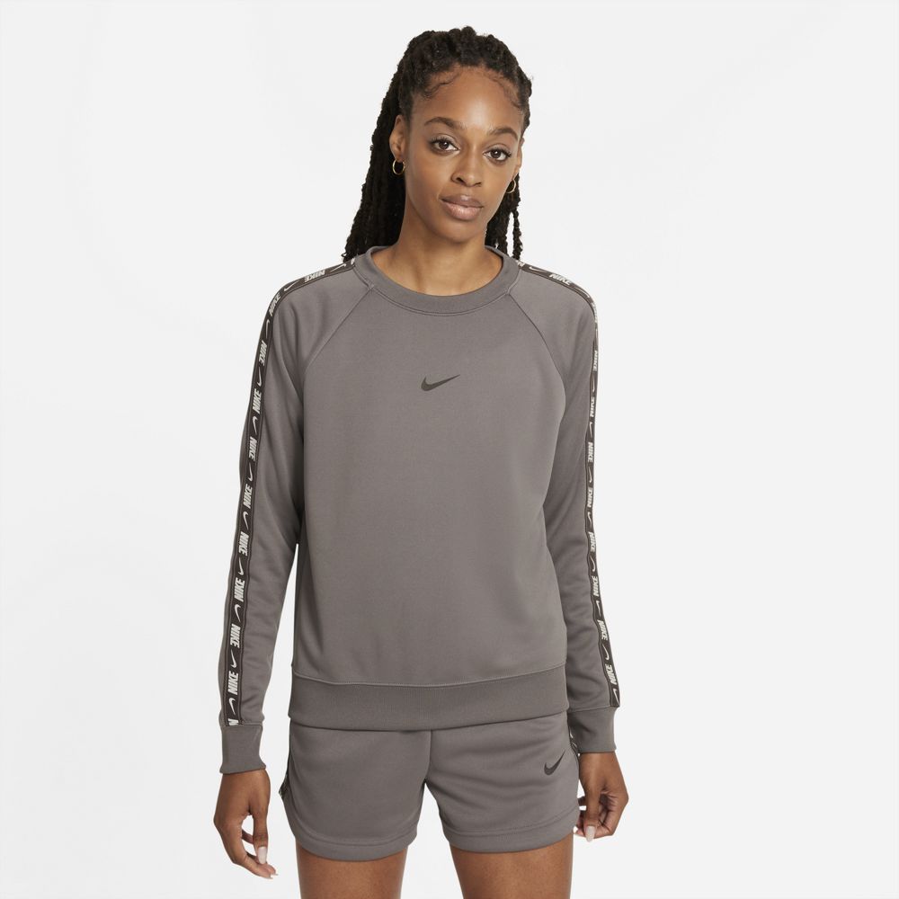 NIKE W NSW PK TAPE CREW CAVE STONE
