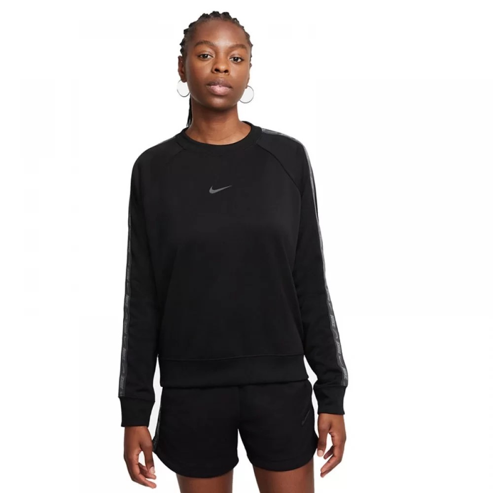 NIKE W NSW PK TAPE CREW LIGHT STONE