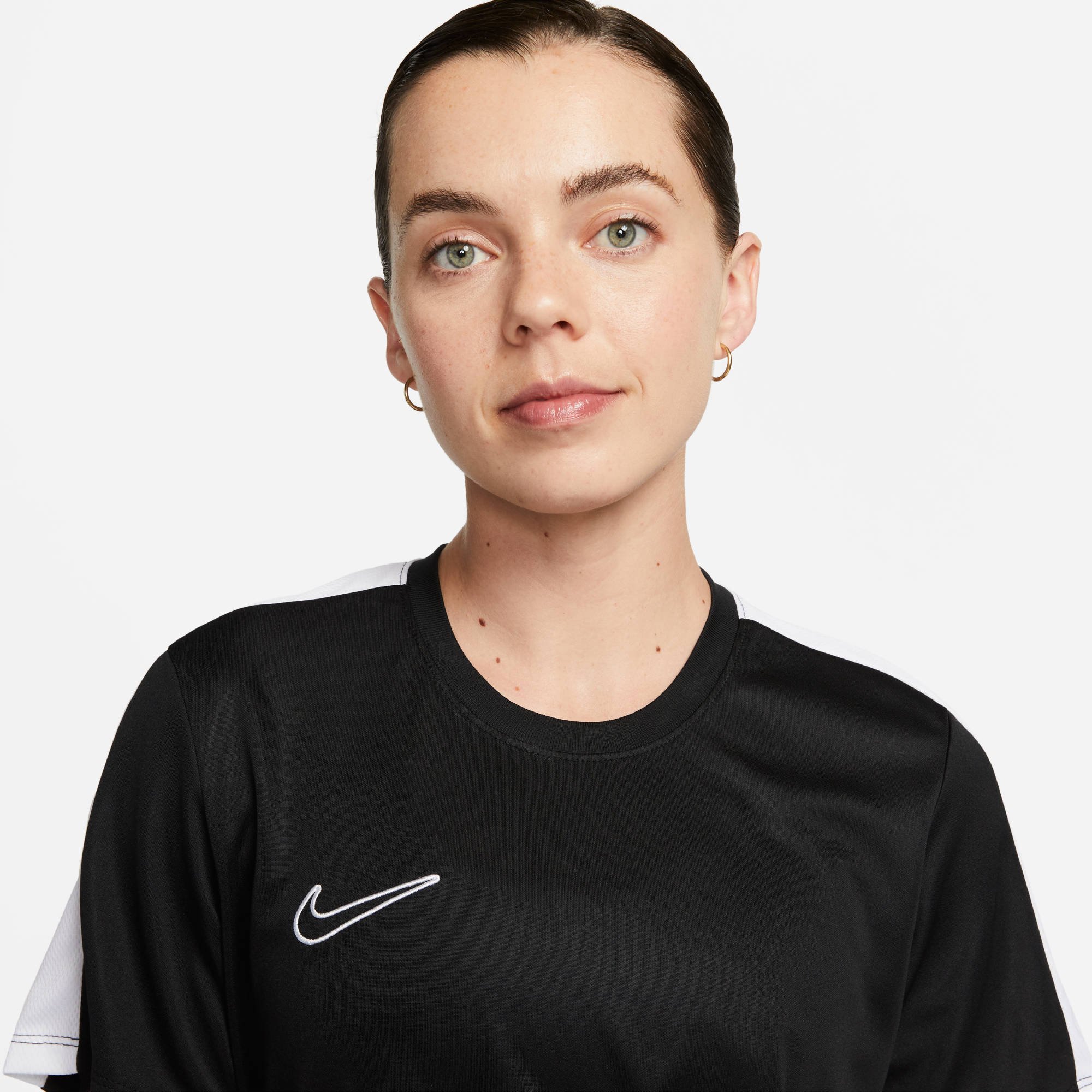 NIKE W W NK DF ACD23 TOP SS BRANDED BLACK/WHITE/WHITE – Bild 3