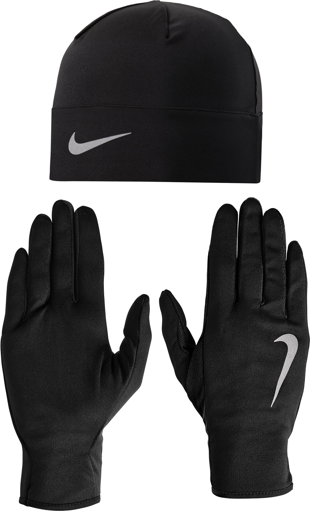 NIKE WOMENS RUN DRY HAT AND GLOV
