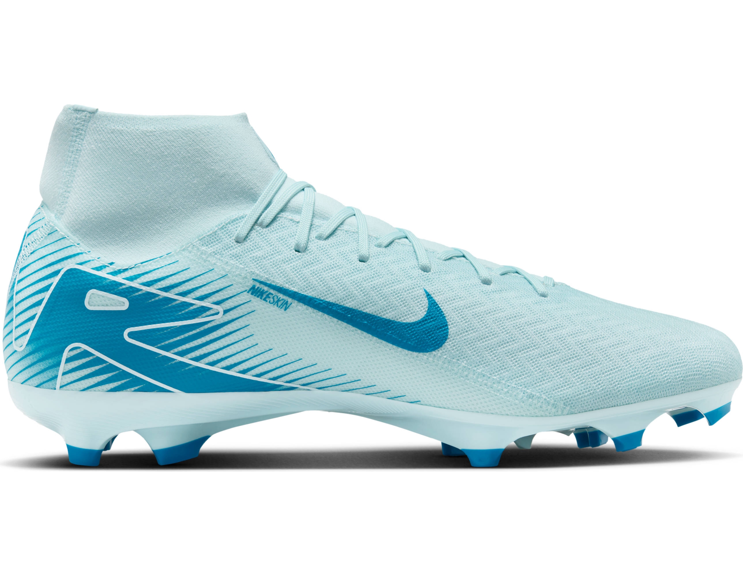 NIKE ZM SUPERFLY 10 ACAD FG/MG GLACIER BLUE/BLUE ORBIT – Bild 5