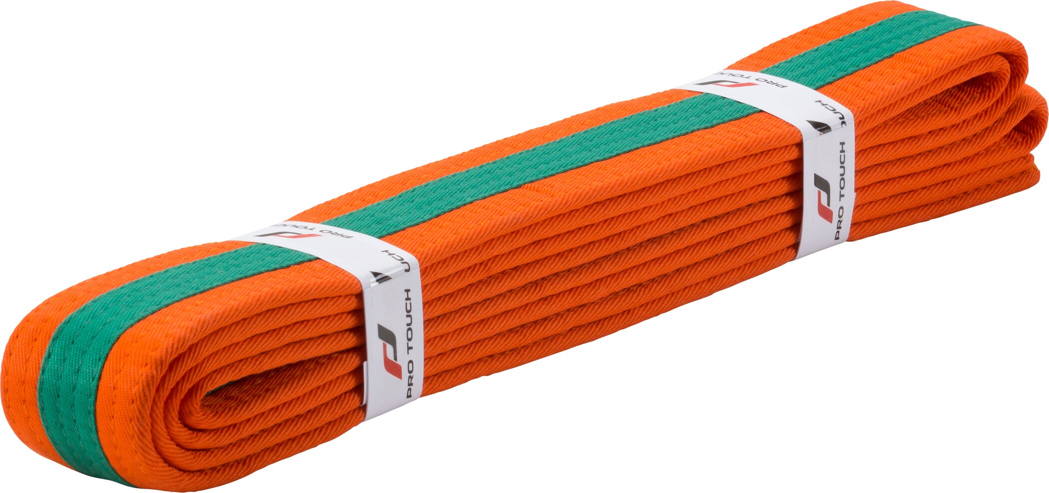 PRO TOUCH Budo-Gürtel Basic ORANGE/GRÜN