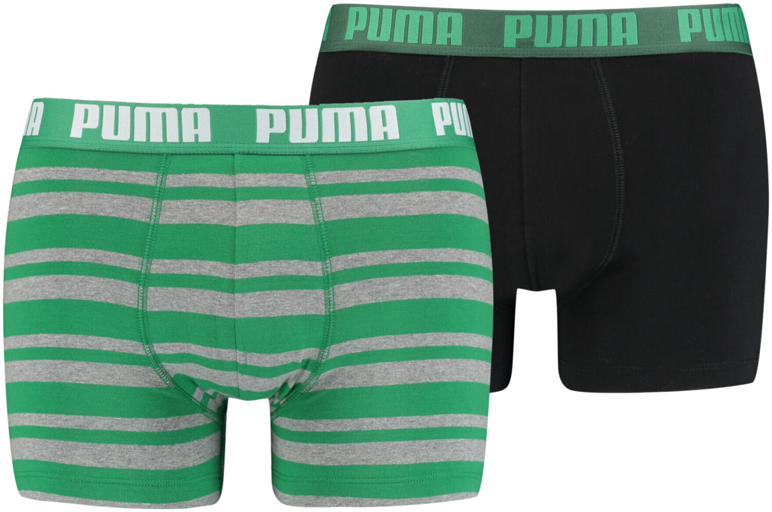 PUMA PUMA HERITAGE STRIPE BOXER 2P GREEN