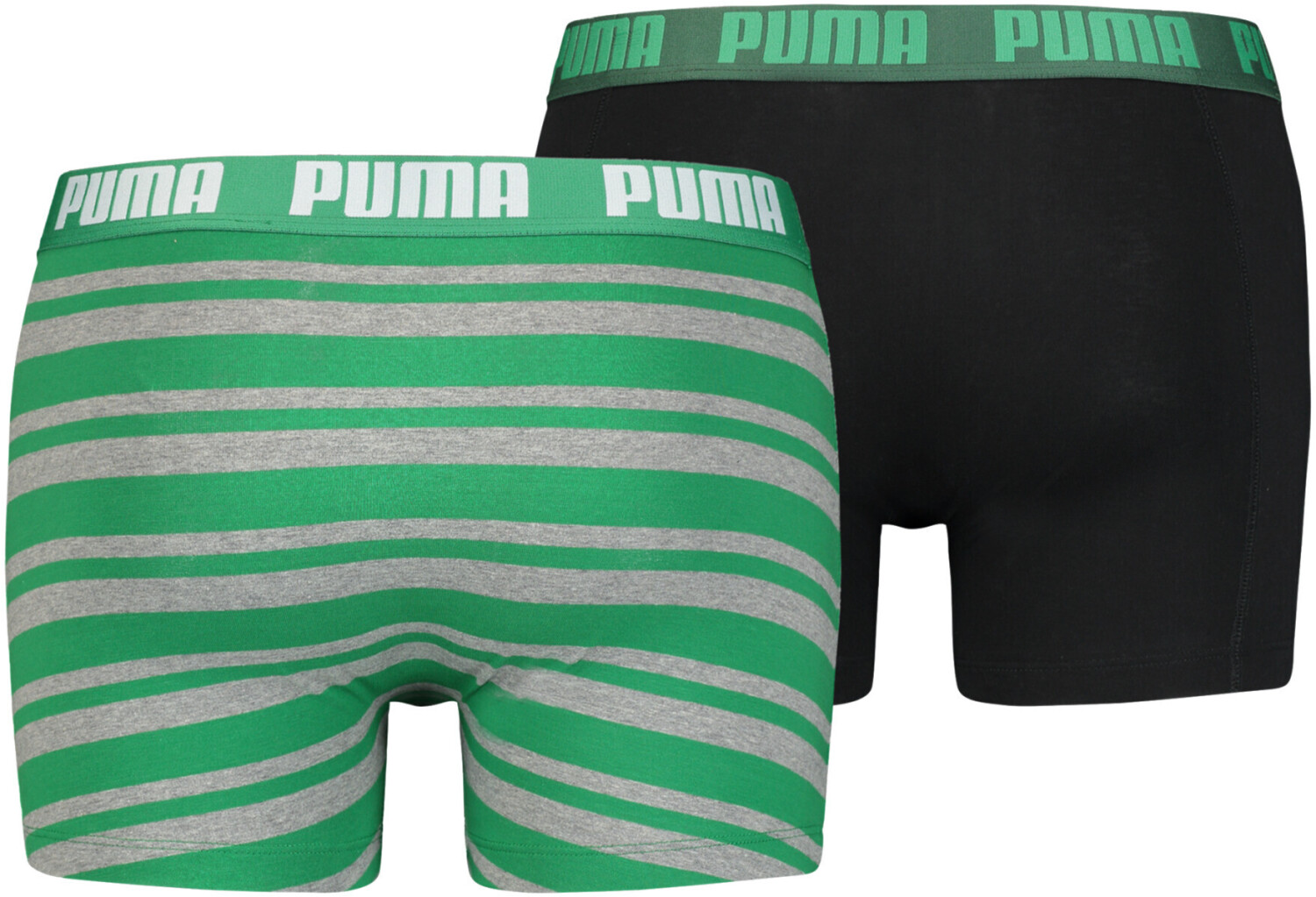 PUMA PUMA HERITAGE STRIPE BOXER 2P GREEN – Bild 2