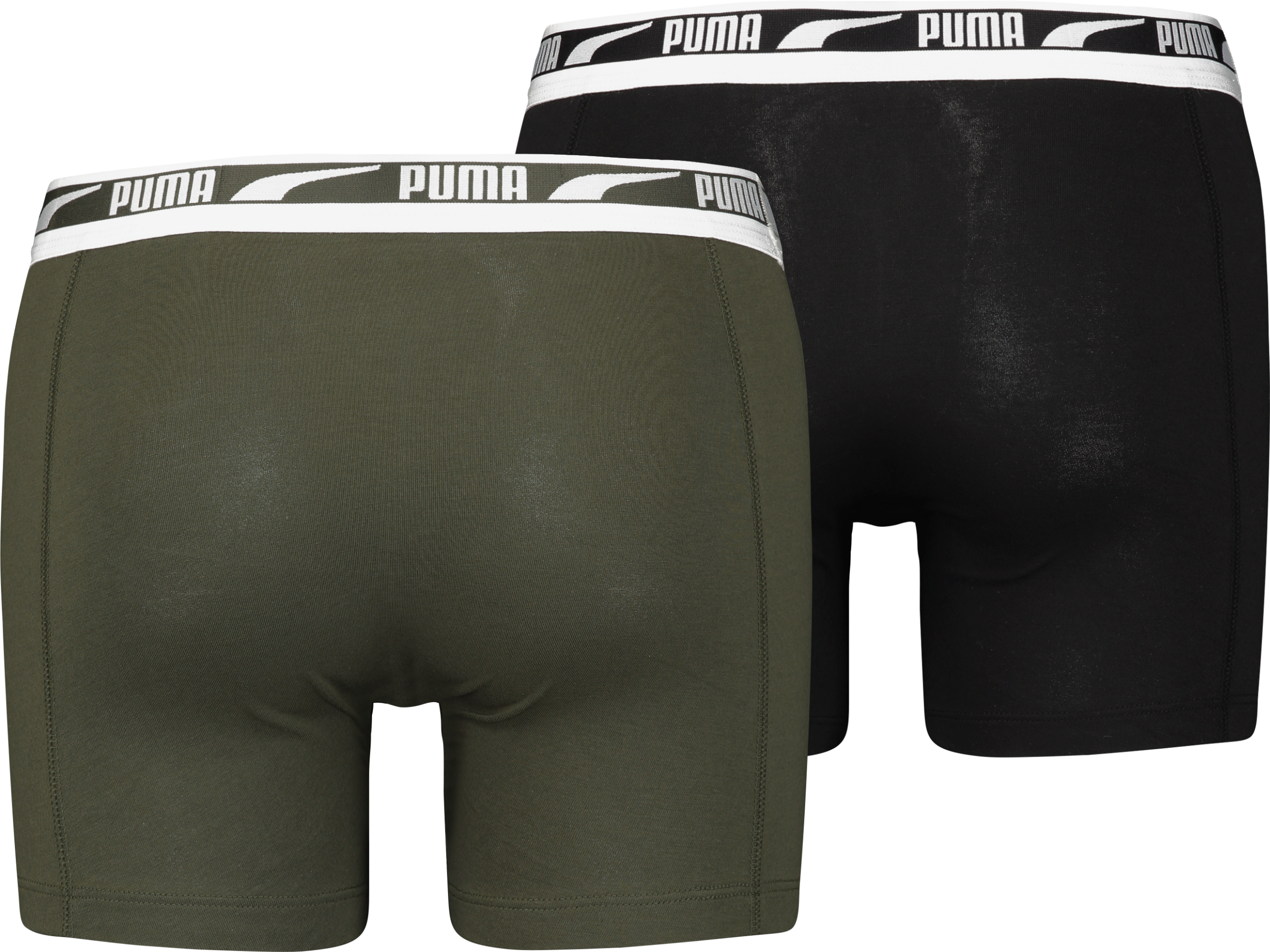 PUMA PUMA MEN MULTI LOGO BOXER 2P FOREST NIGHT – Bild 2