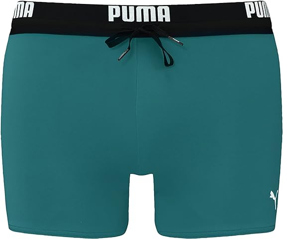 PUMA PUMA SWIM MEN LOGO SWIM TRUNK 1P TEAL