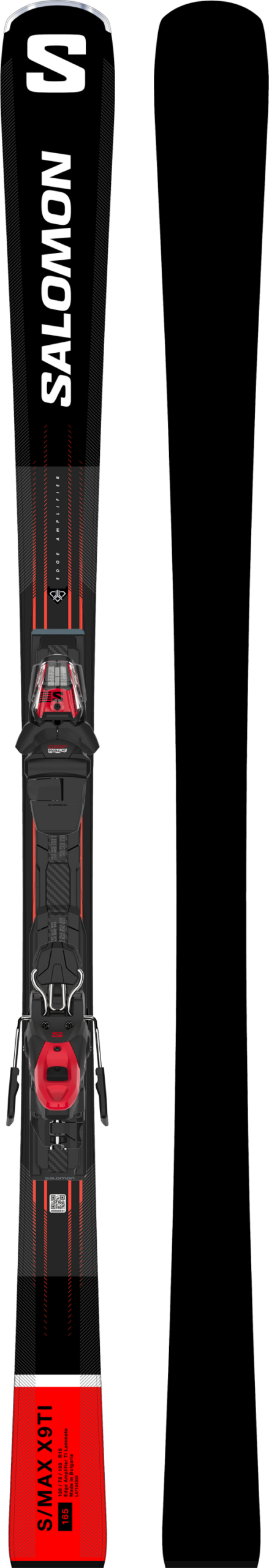 SALOMON E S/MAX X9 Ti + M10 GW L80 BLACK/RED/WHITE
