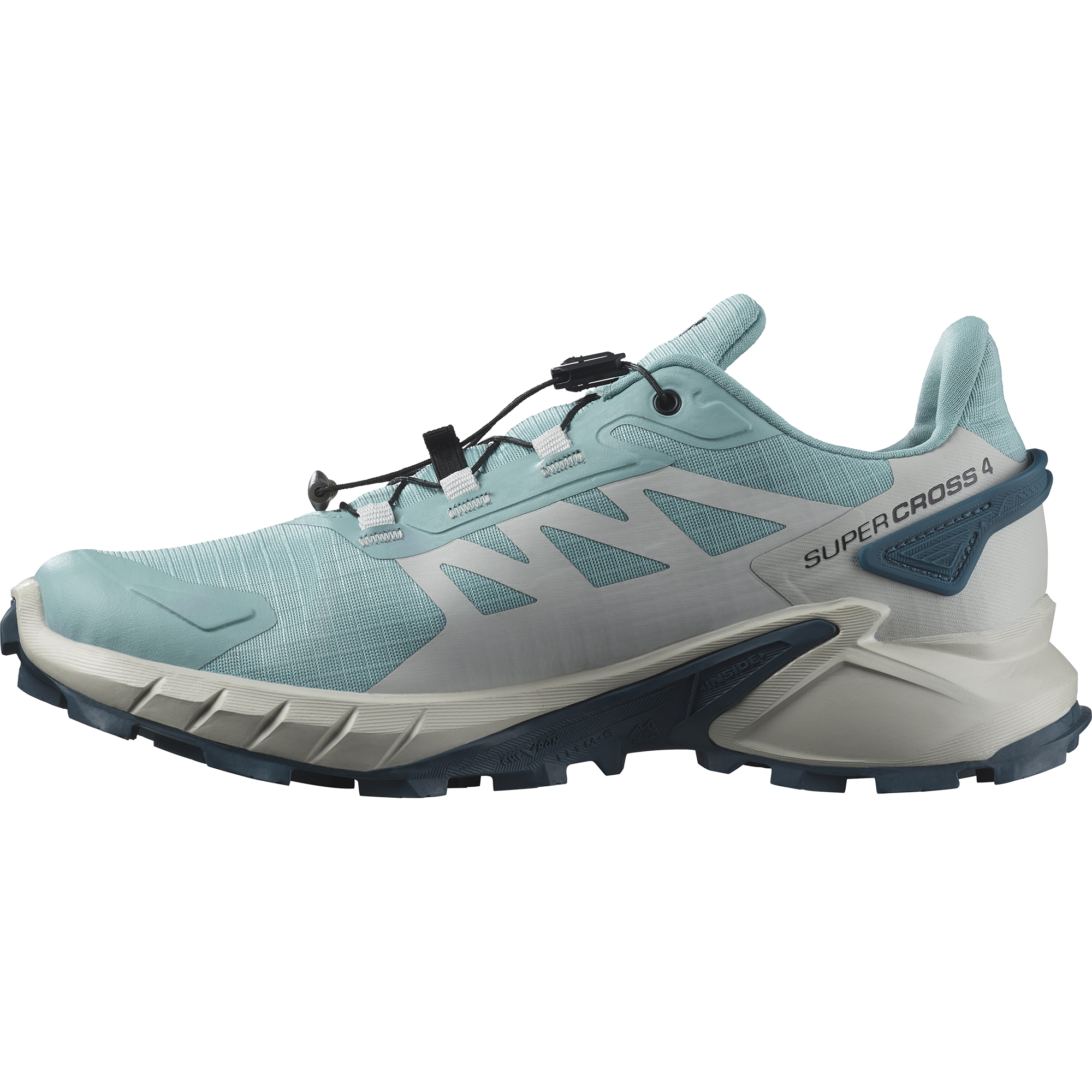 SALOMON SHOES SUPERCROSS 4 GTX W Bl/Lu STONE BLUE/LUNAR ROCK/STARGAZE – Bild 5