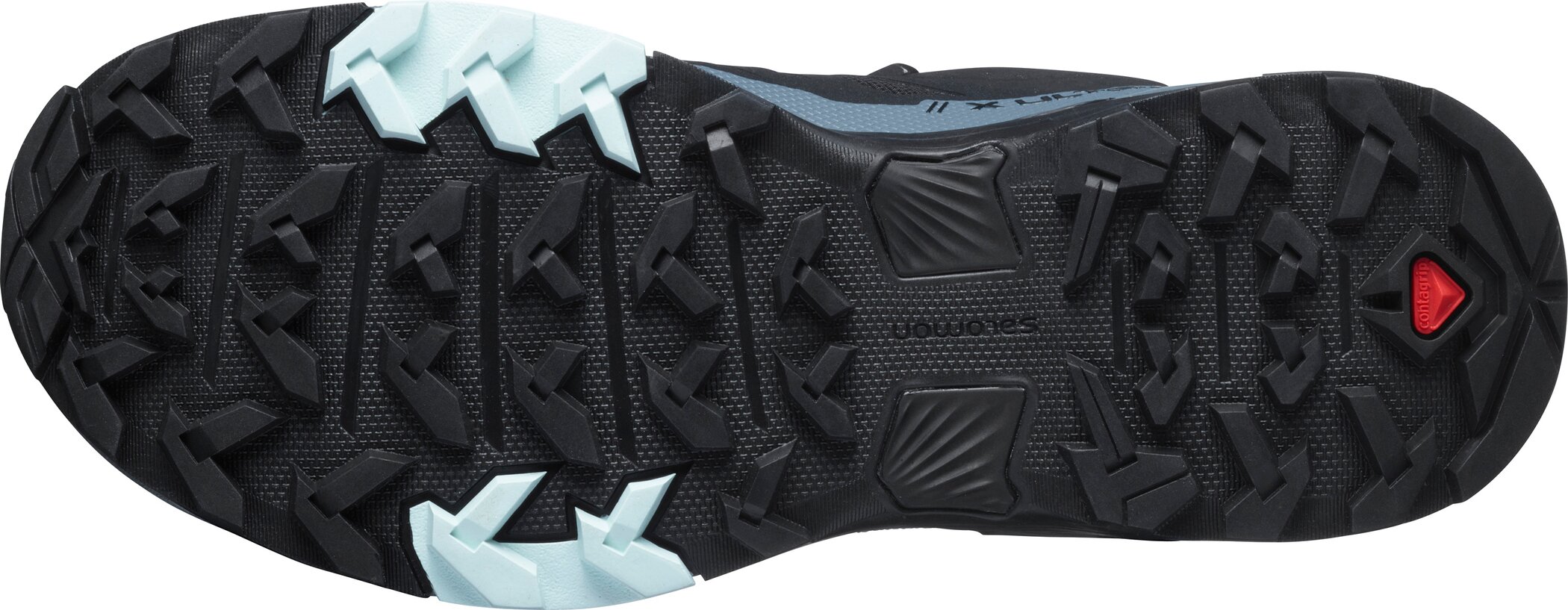 SALOMON SHOES X ULTRA 4 GTX W Black/St BLACK/STORMY WEATHER/OPAL BLUE – Bild 4
