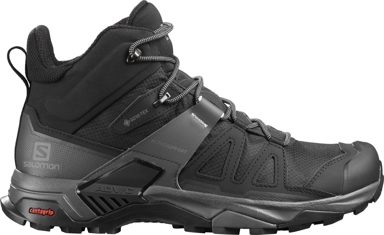 SALOMON SHOES X ULTRA 4 MID GTX Black/