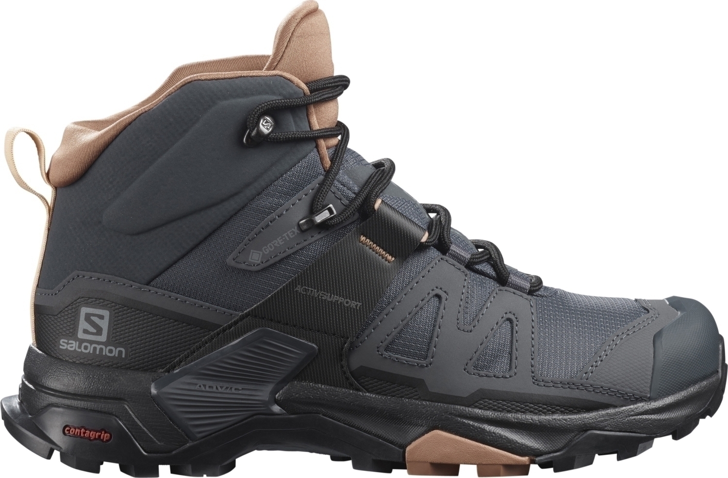 SALOMON SHOES X ULTRA 4 MID GTX W Ebon