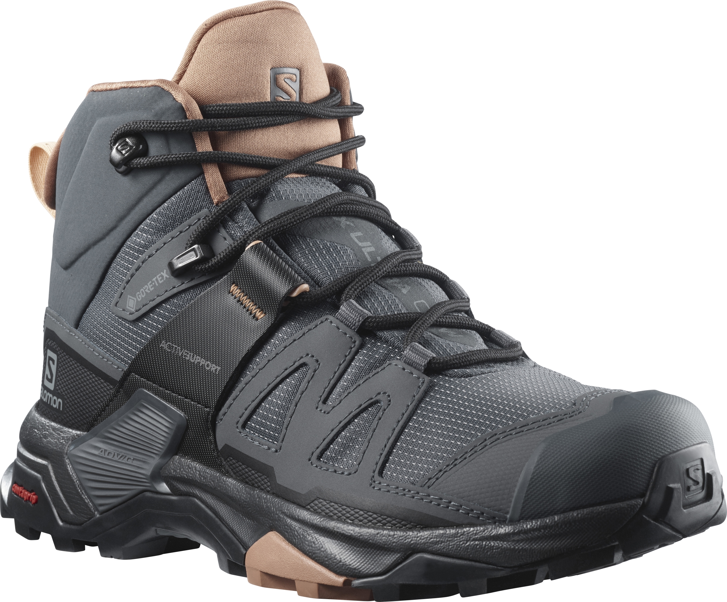 SALOMON SHOES X ULTRA 4 MID GTX W Ebon – Bild 5