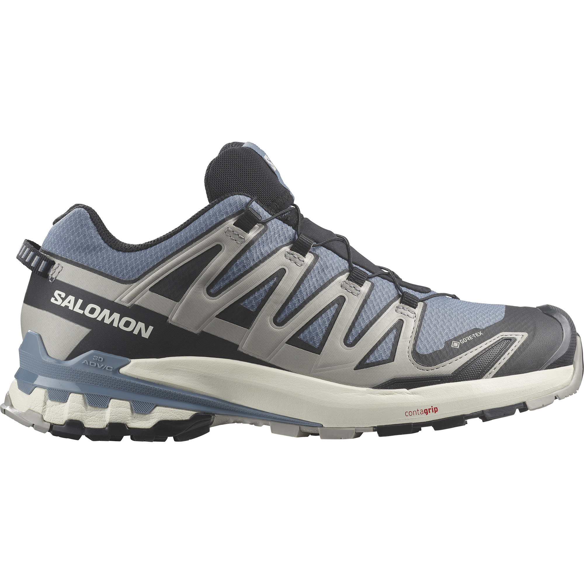 SALOMON SHOES XA PRO 3D V9 GTX Flint/Black/ FLINT STONE/BLACK/GHOST GR