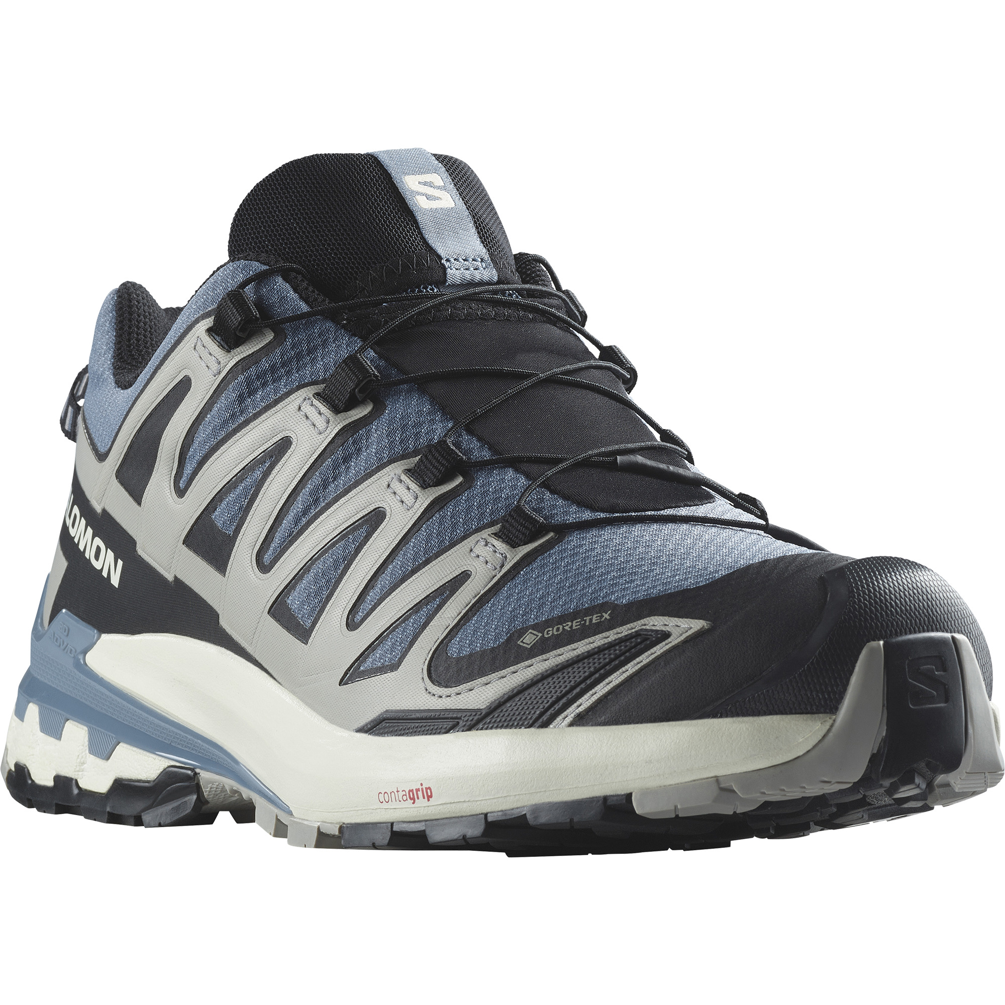 SALOMON SHOES XA PRO 3D V9 GTX Flint/Black/ FLINT STONE/BLACK/GHOST GR – Bild 3
