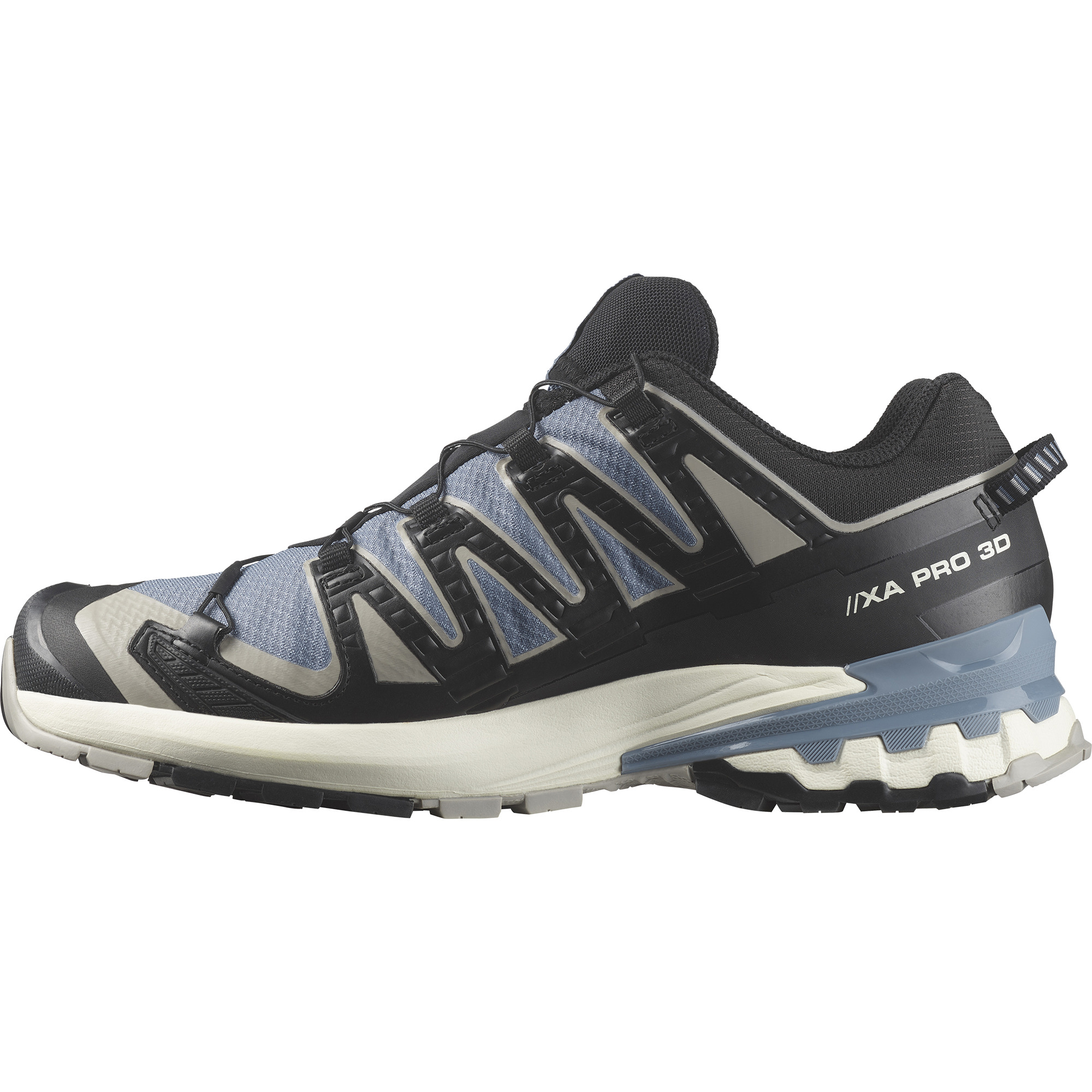 SALOMON SHOES XA PRO 3D V9 GTX Flint/Black/ FLINT STONE/BLACK/GHOST GR – Bild 6