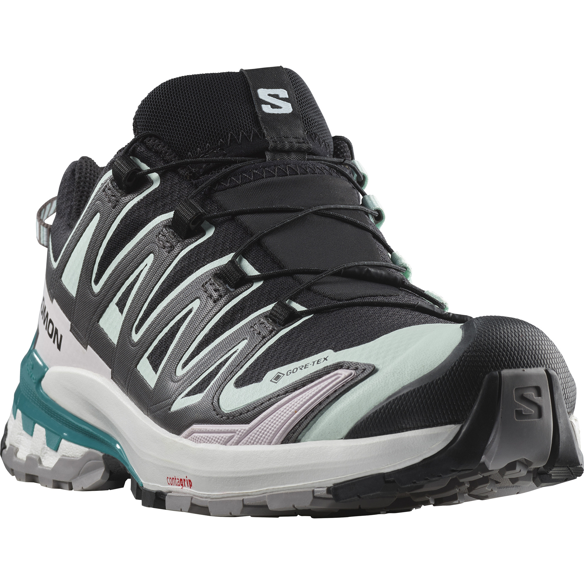 SALOMON SHOES XA PRO 3D V9 GTX W Black/Blea BLACK/BLEACHED AQUA/HARBOR – Bild 3
