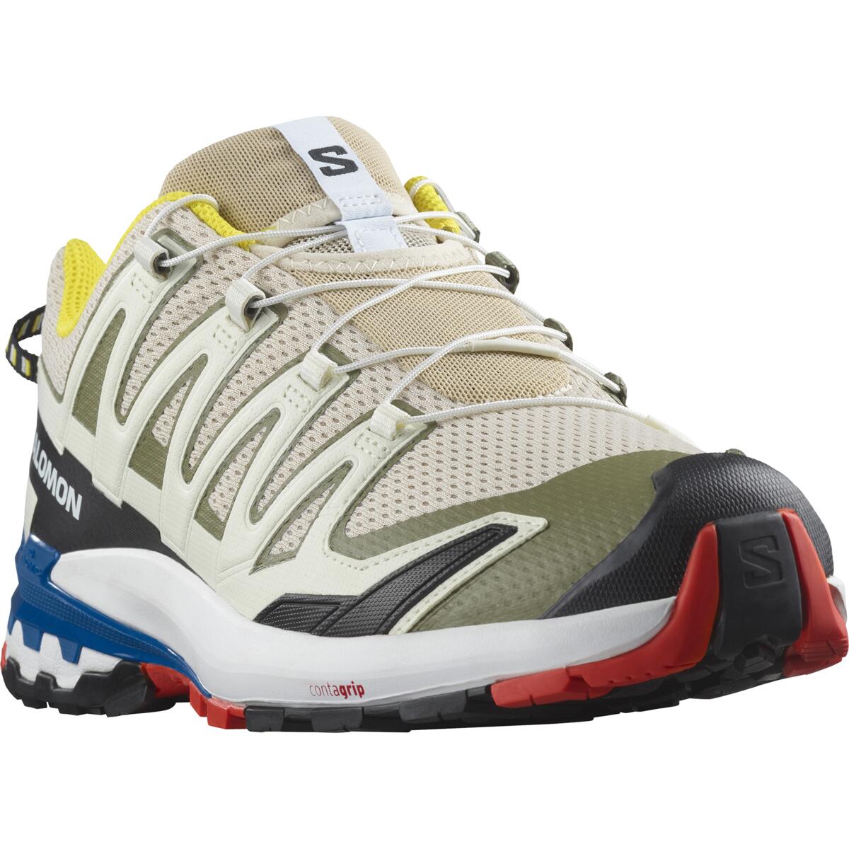 SALOMON SHOES XA PRO 3D V9 Rainy Day/White/ RAINY DAY/WHITE/LAPIS BLUE – Bild 3