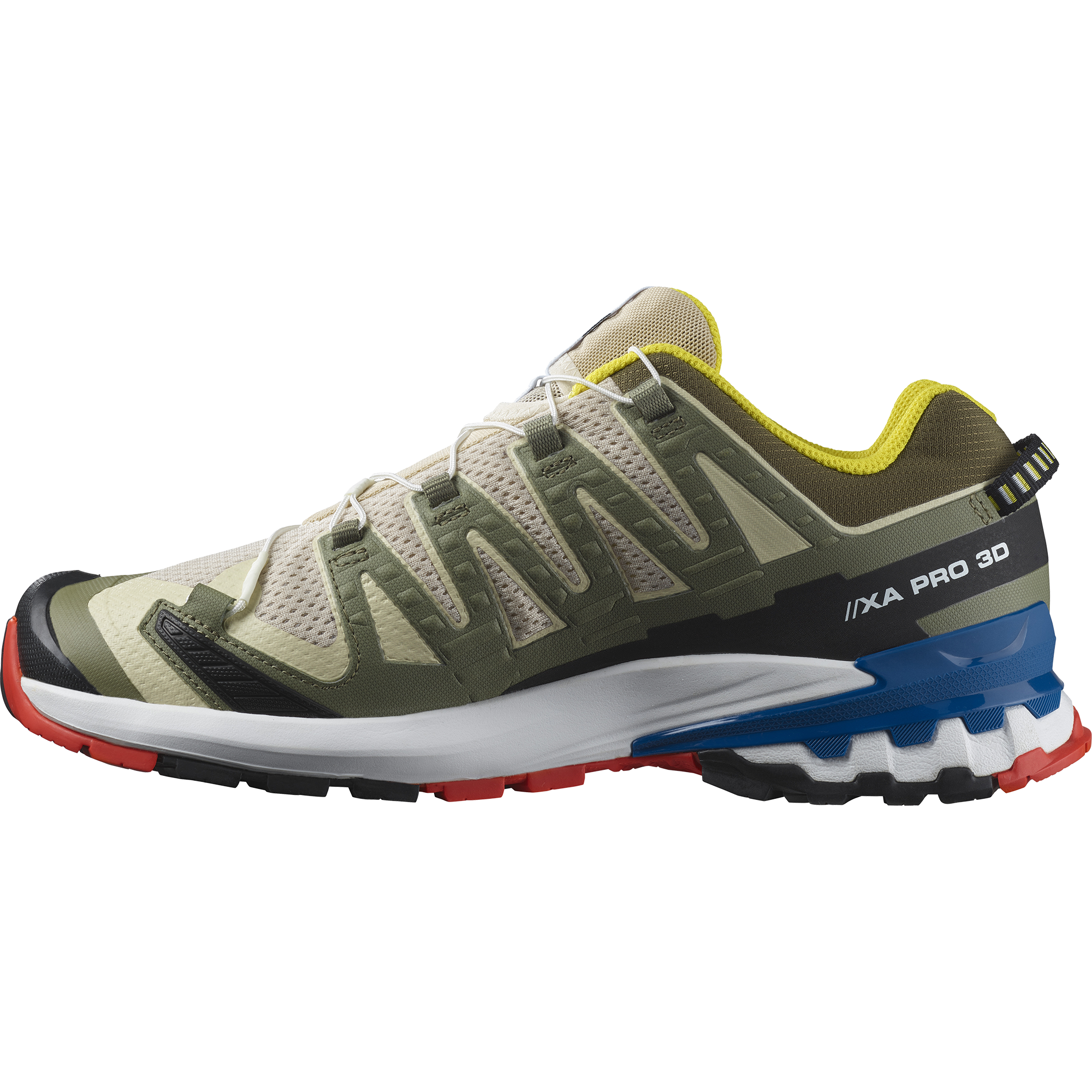 SALOMON SHOES XA PRO 3D V9 Rainy Day/White/ RAINY DAY/WHITE/LAPIS BLUE – Bild 5