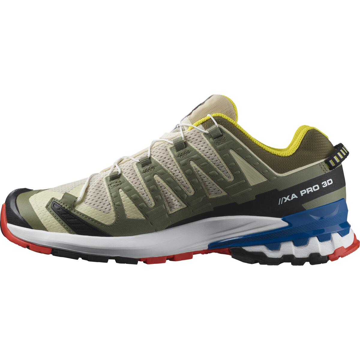 SALOMON SHOES XA PRO 3D V9 Rainy Day/White/ RAINY DAY/WHITE/LAPIS BLUE – Bild 6