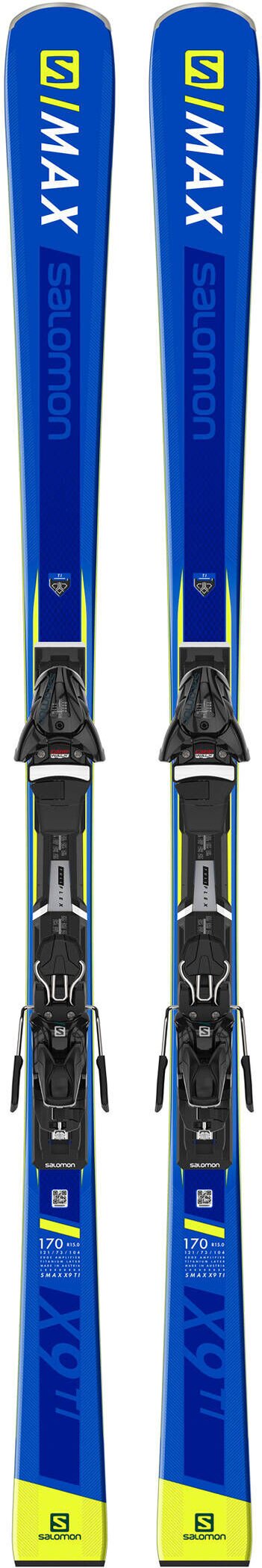 SALOMON SKI SET E S/MAX X9 Ti + Z10 GW L80