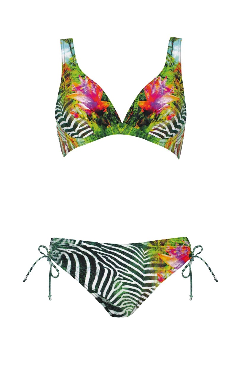 SUNMARIN Bikini GRAU/MULTICOLOR