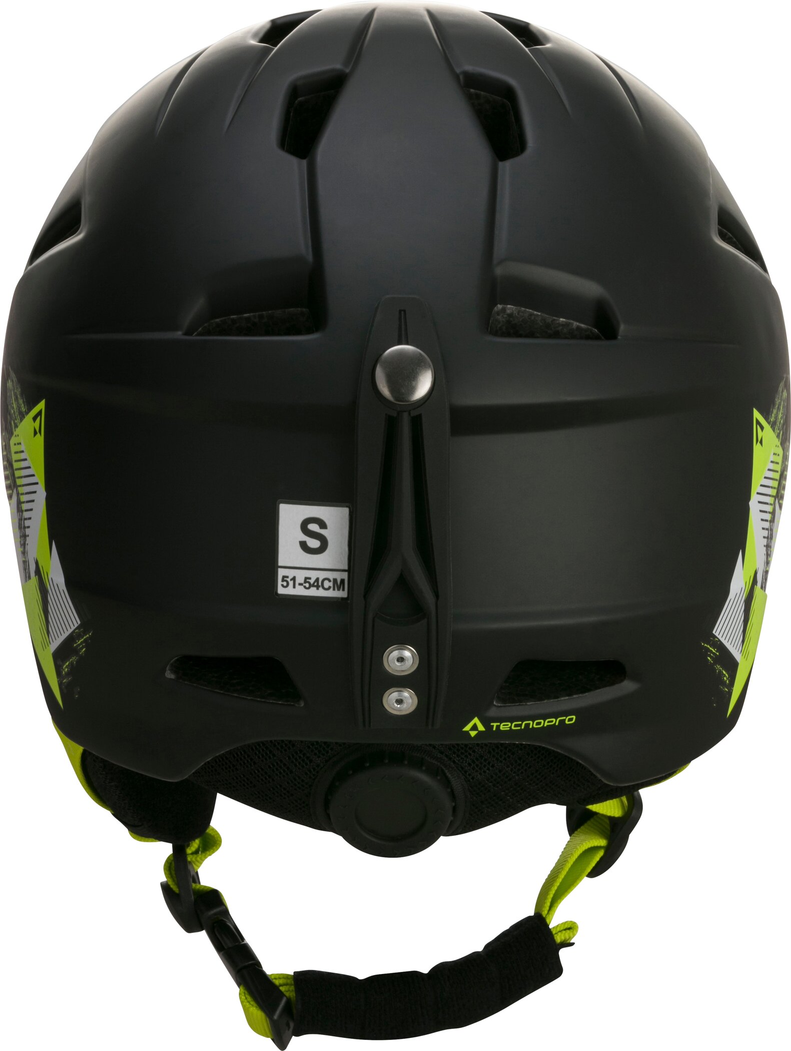TECNOPRO Ki.-Ski-Helm Pulse JR HS-016 BLACK / YELLOW – Bild 2