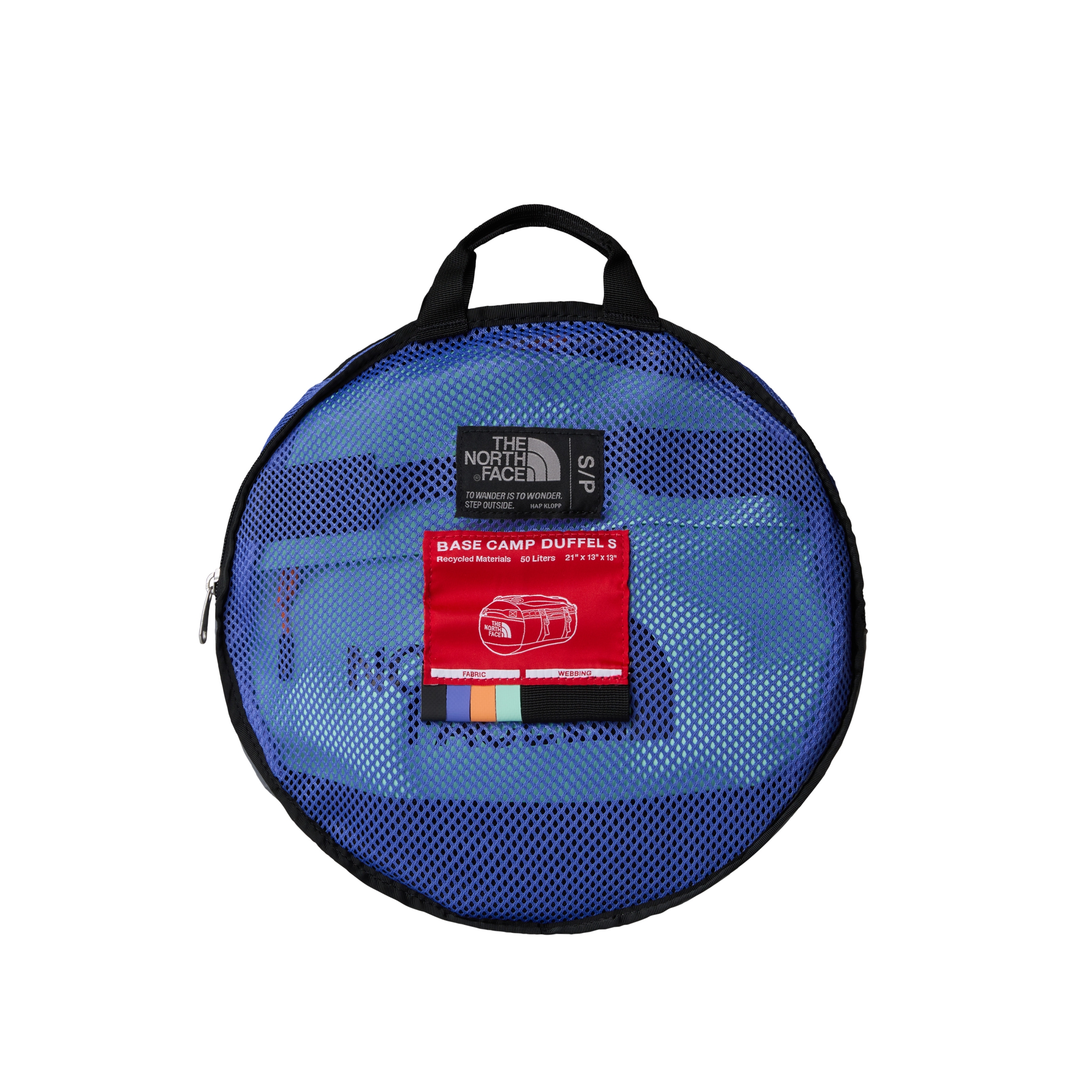 THE NORTH FACE BASE CAMP DUFFEL - S INDIGO PLUM-BRIGHT FOAM – Bild 6