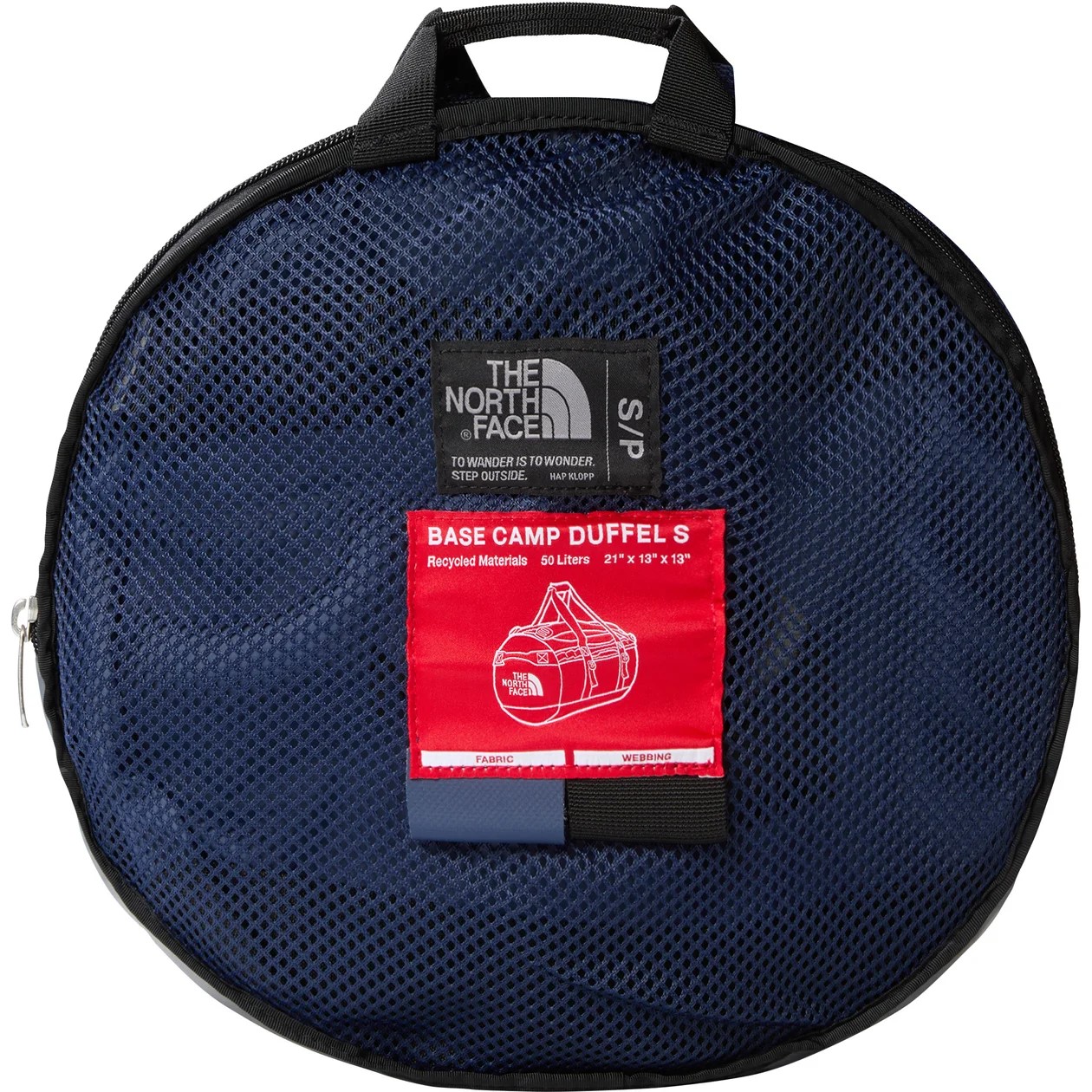 THE NORTH FACE BASE CAMP DUFFEL - S SUMMIT NAVY TNF LIGHTENING PRINT-TNF BLACK – Bild 3