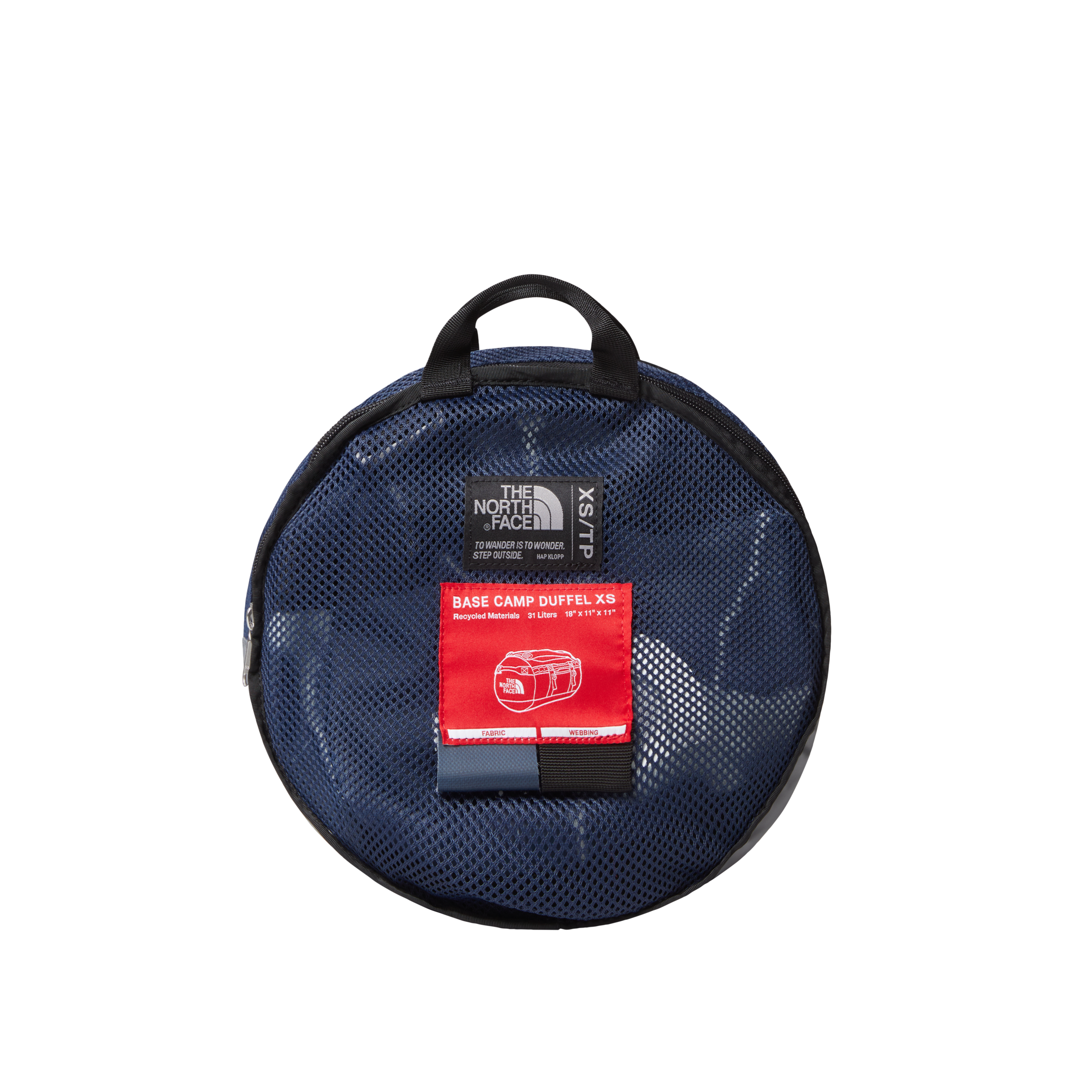THE NORTH FACE BASE CAMP DUFFEL - XS SUMMIT NAVY TNF LIGHTENING PRINT-TNF BLACK – Bild 5