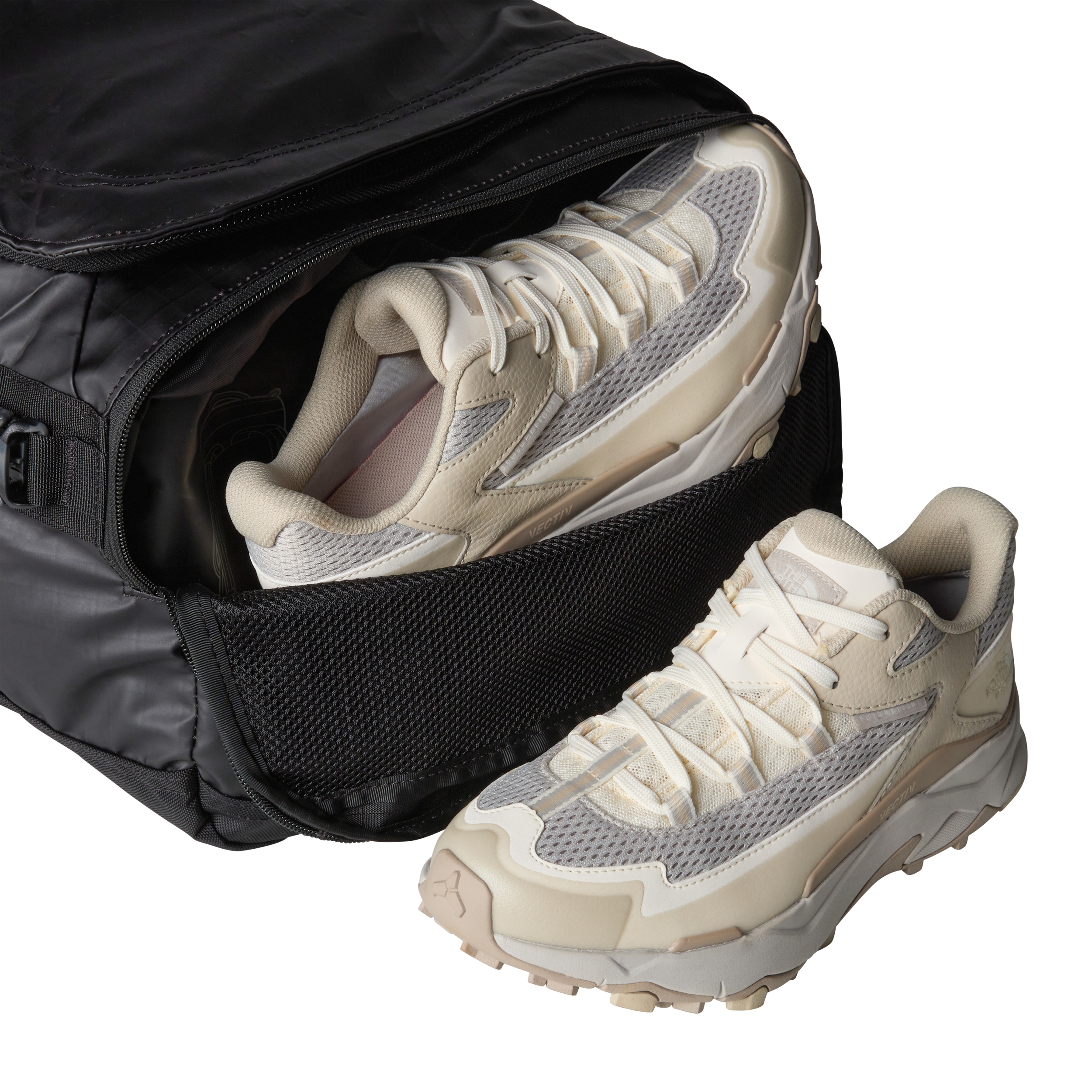 THE NORTH FACE BASE CAMP VOYAGER DUFFEL 42L TNF BLACK/ASPHALT GREY – Bild 7