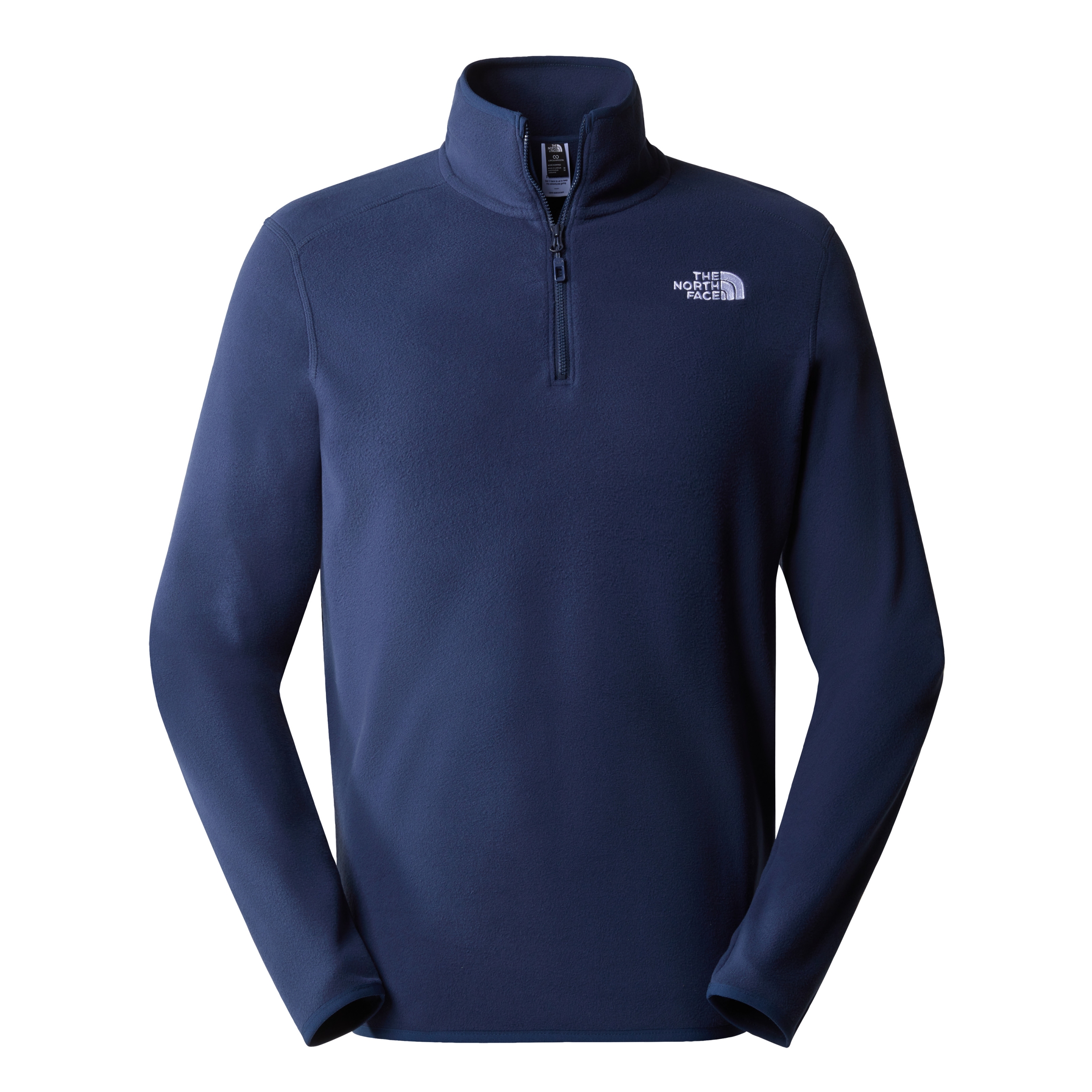 THE NORTH FACE M 100 GLACIER 1/4 ZIP - EU SUMMIT NAVY