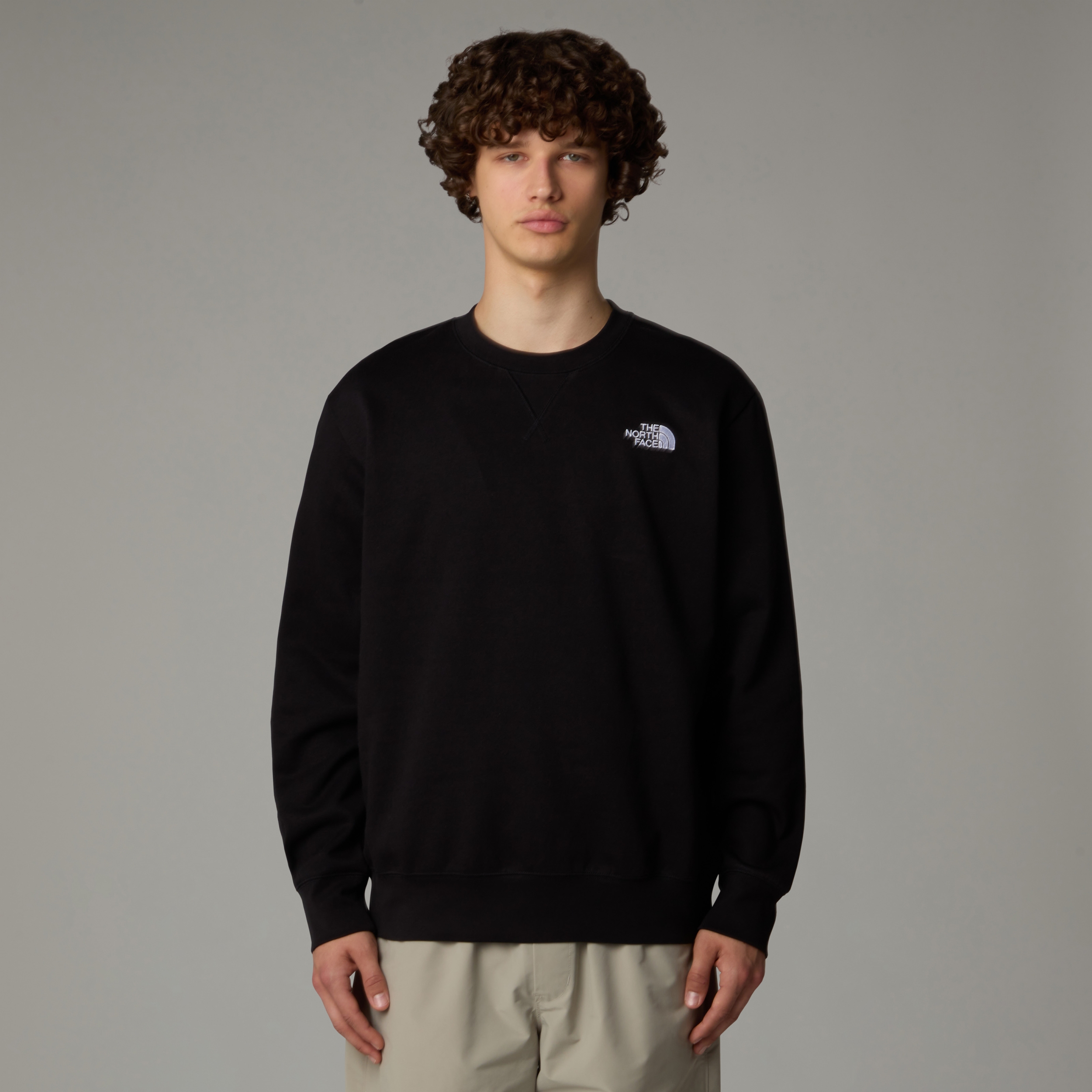 THE NORTH FACE M ESSENTIAL RELAXED CREW TNF BLACK