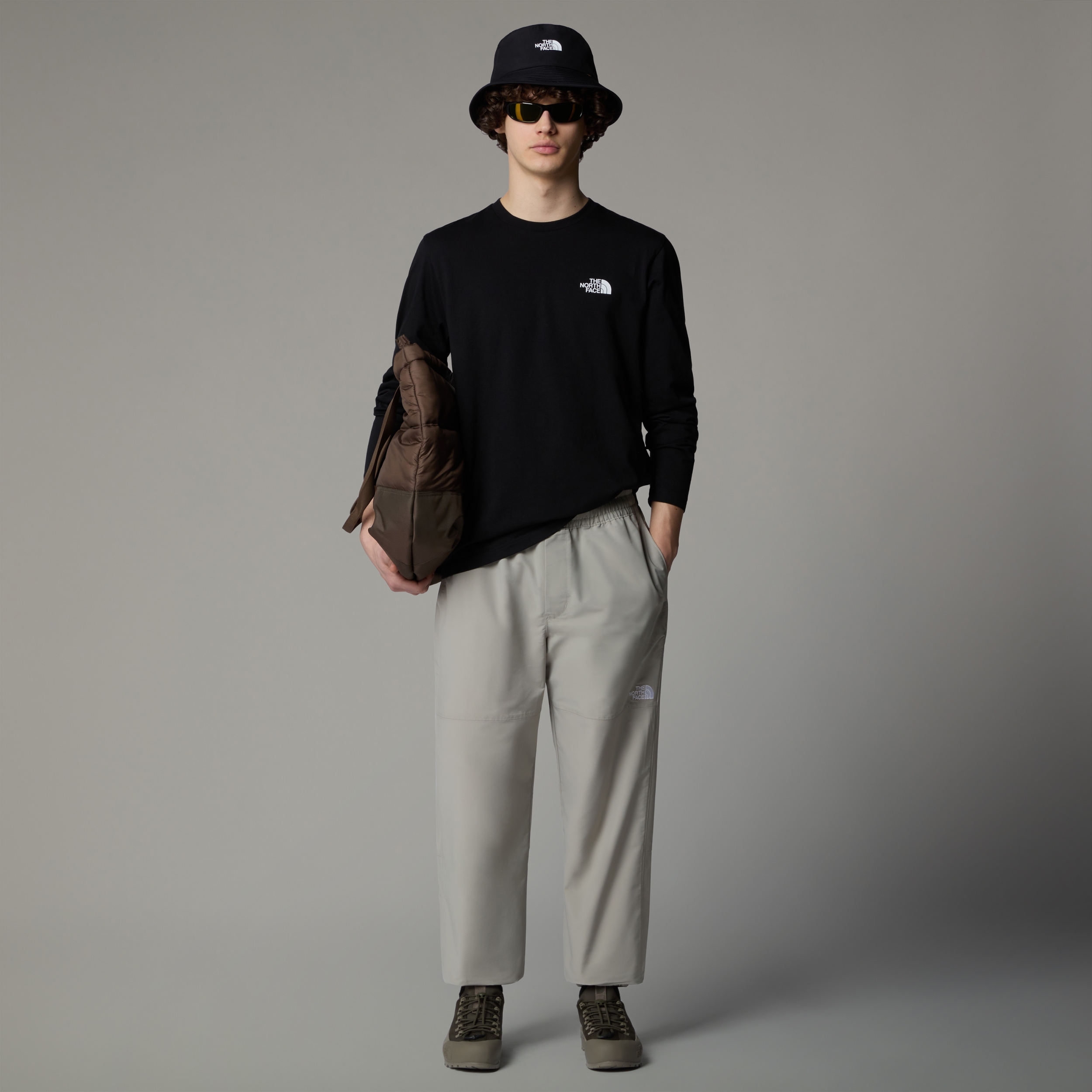 THE NORTH FACE M L/S SIMPLE DOME TEE TNF BLACK – Bild 2