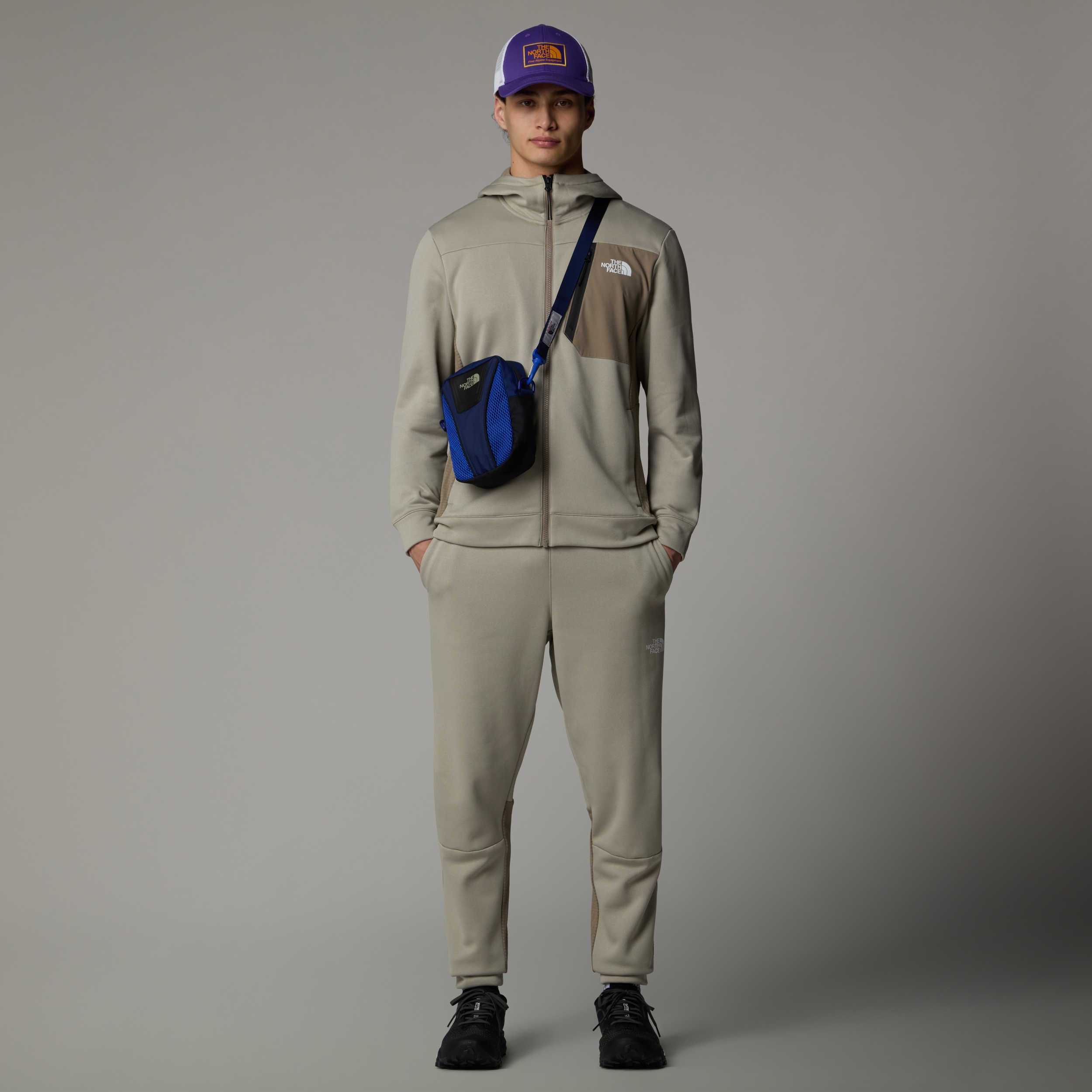 THE NORTH FACE M MA FZ FLEECE CLAY GREY/CAVERN GREY – Bild 2