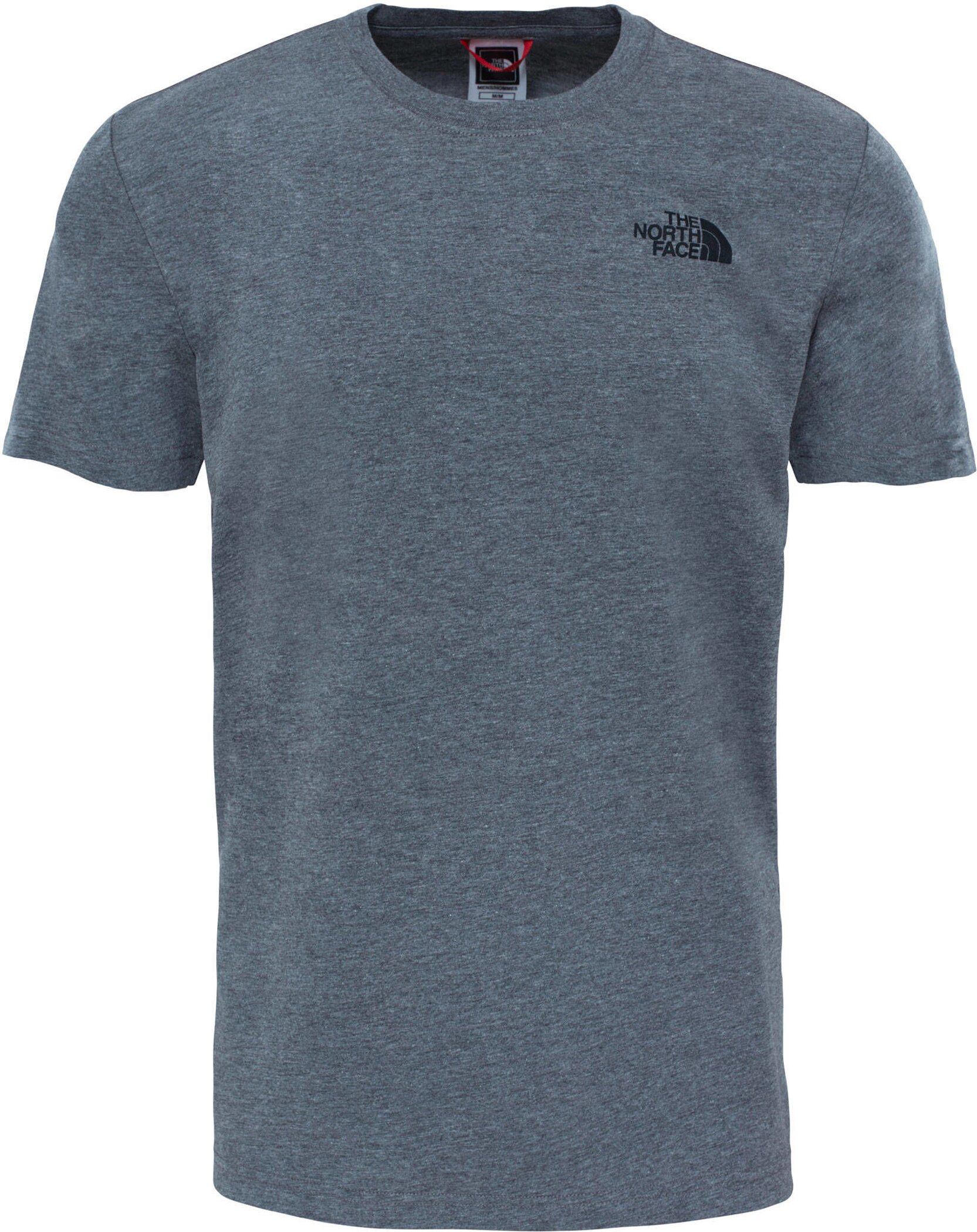 THE NORTH FACE M S/S REDBOX TEE  - EU TNFMEDIUMGREYHEATHER(STD)