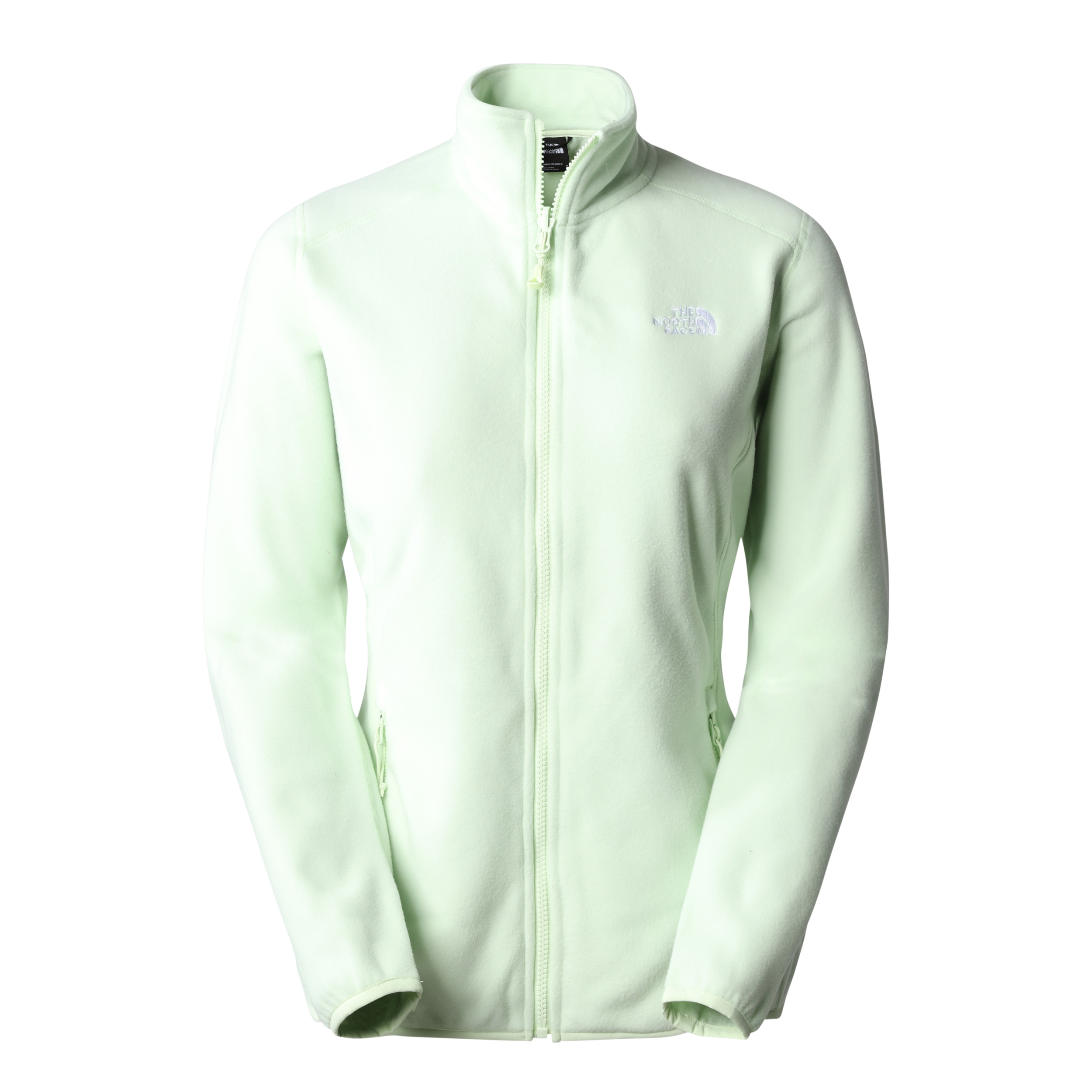 THE NORTH FACE W 100 GLACIER FZ - EU LIME CREAM