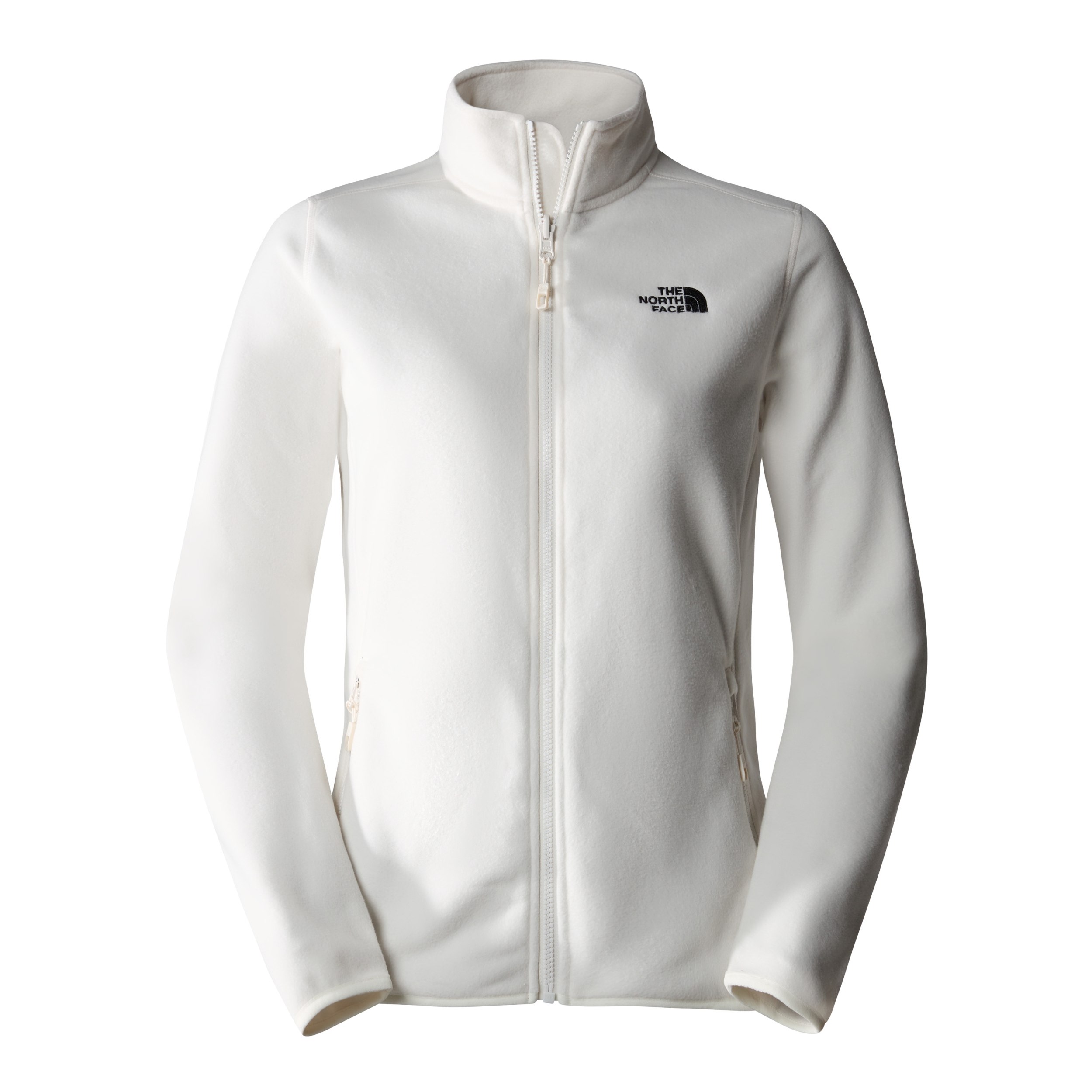 THE NORTH FACE W 100 GLACIER FZ - EU GARDENIA WHITE