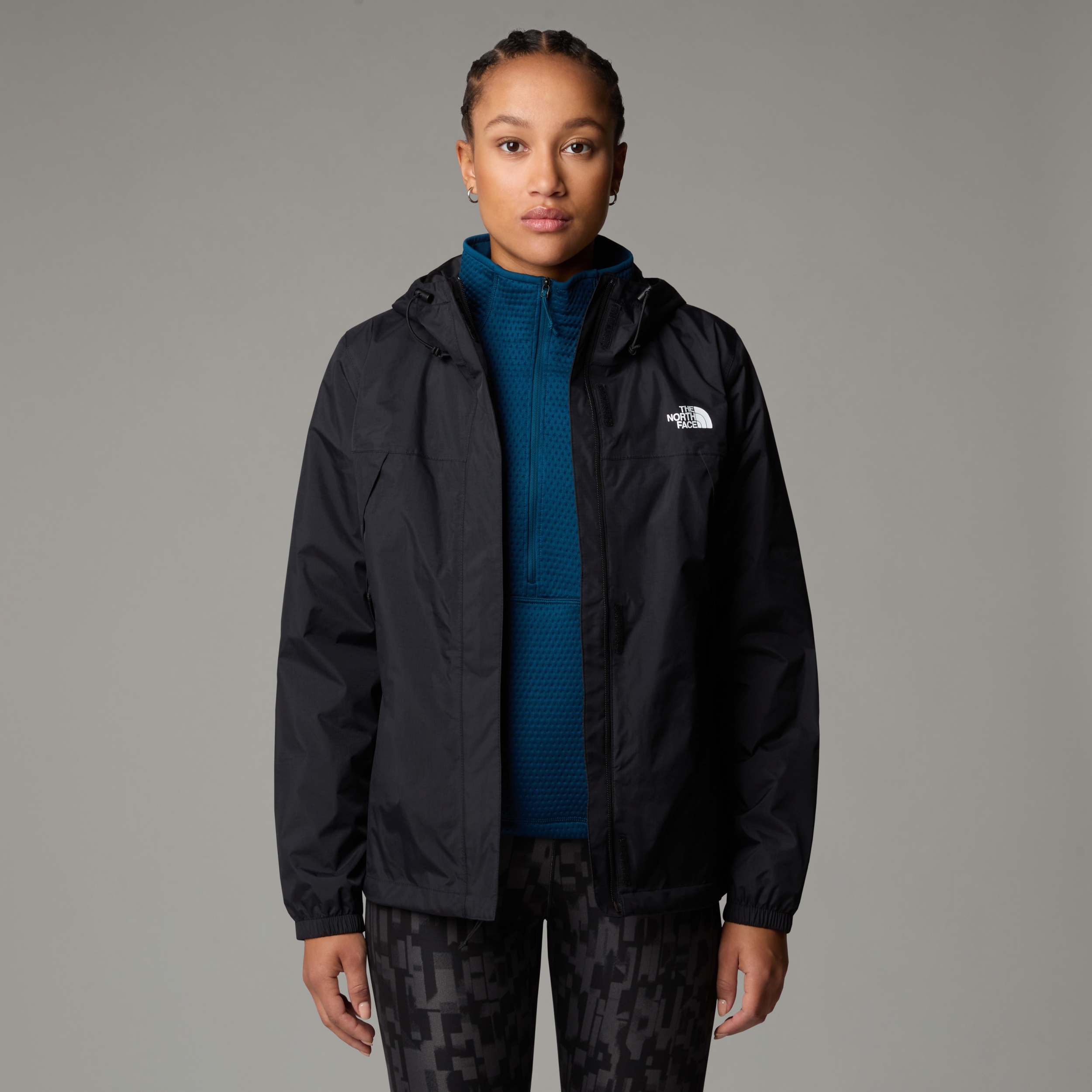 THE NORTH FACE W ANTORA JACKET TNF BLACK-NPF – Bild 4