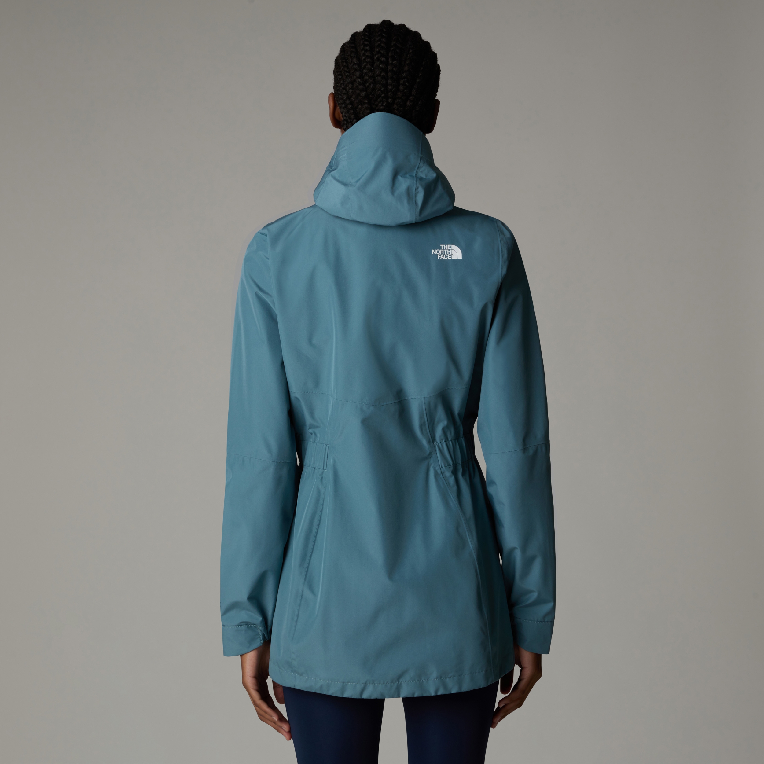 THE NORTH FACE W HIKESTELLER PARKA SHELL JACK STORMY BLUE – Bild 4