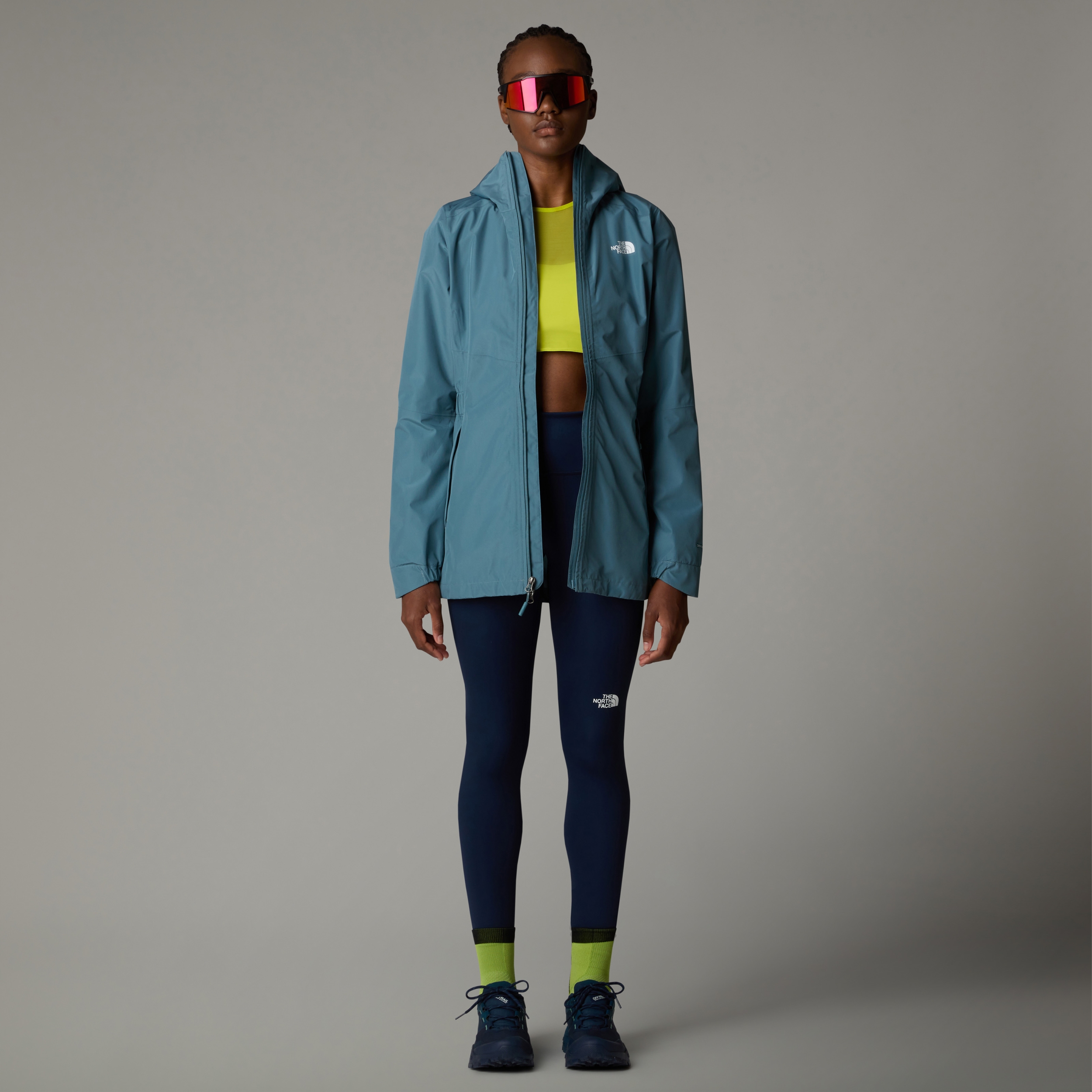 THE NORTH FACE W HIKESTELLER PARKA SHELL JACK STORMY BLUE – Bild 5