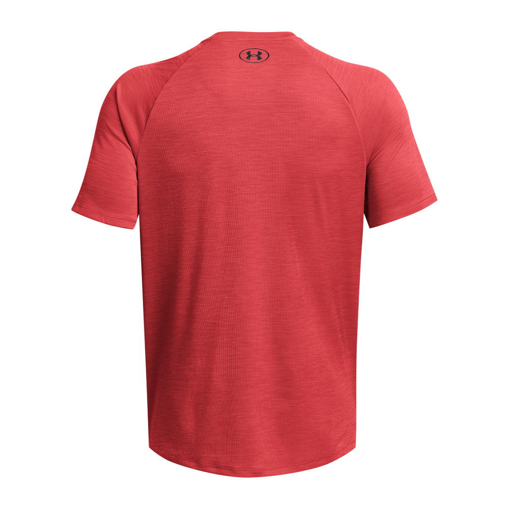 UNDER ARMOUR UA TECH TEXTURED SS RED SOLSTICE – Bild 2