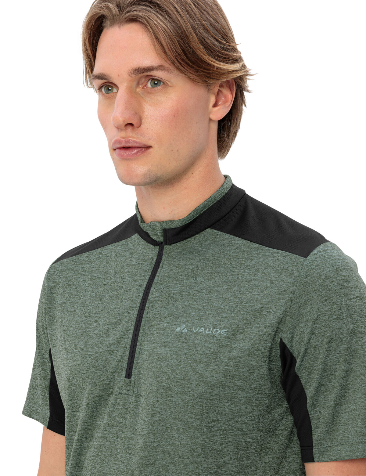 VAUDE Me Tamaro HZ Shirt IV BLACK/AGAVE – Bild 6