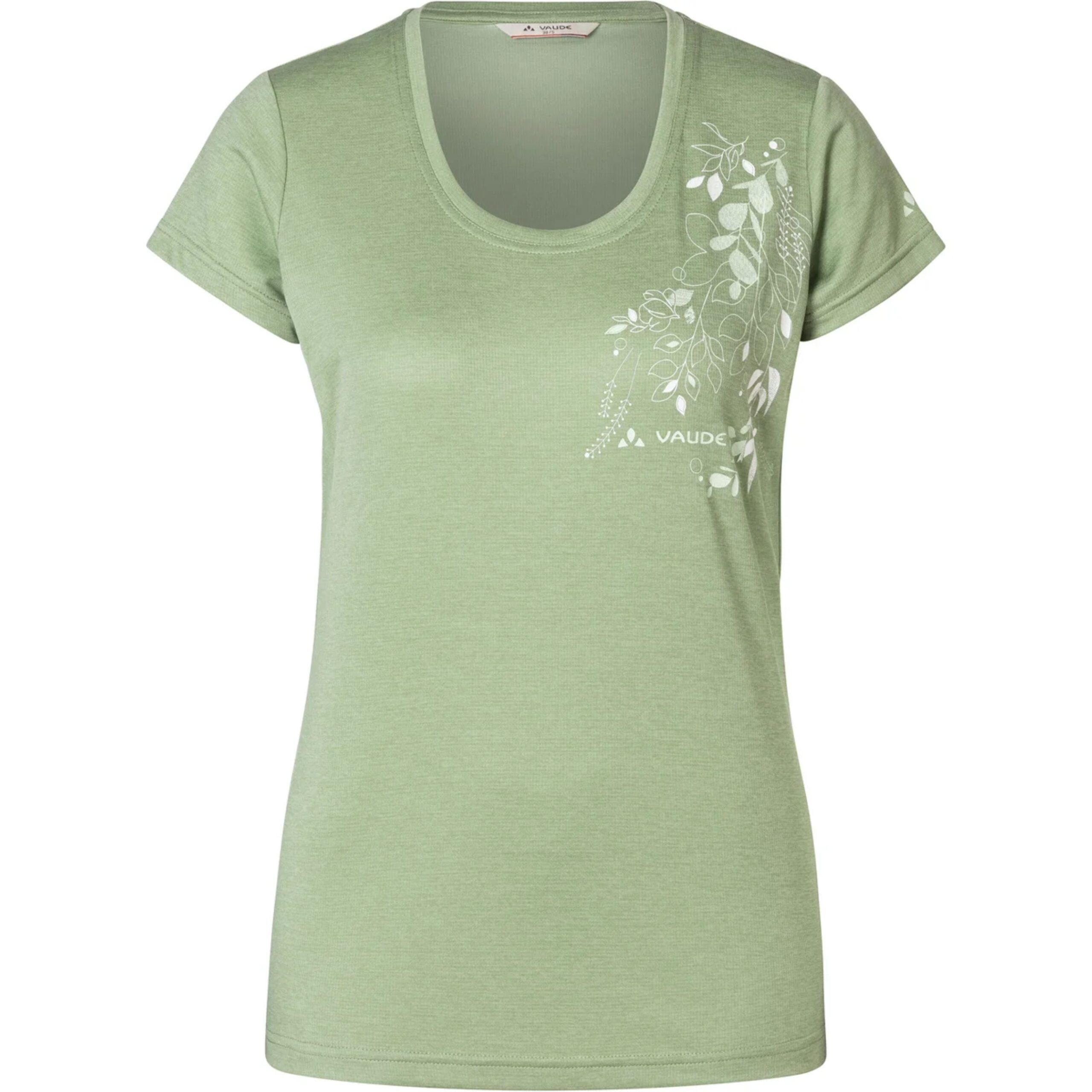 VAUDE SE Wo Veny Print T-Shirt WILLOW GREEN